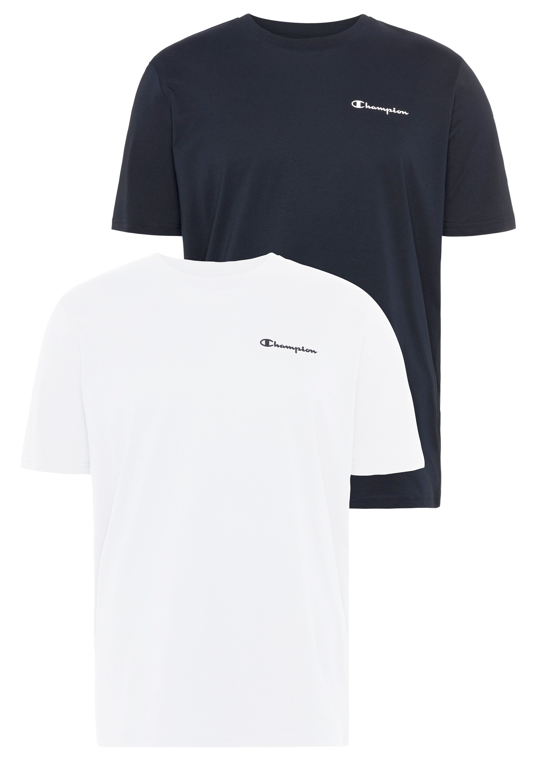 T-Shirt, (Packung, 2 tlg., 2er-Pack)