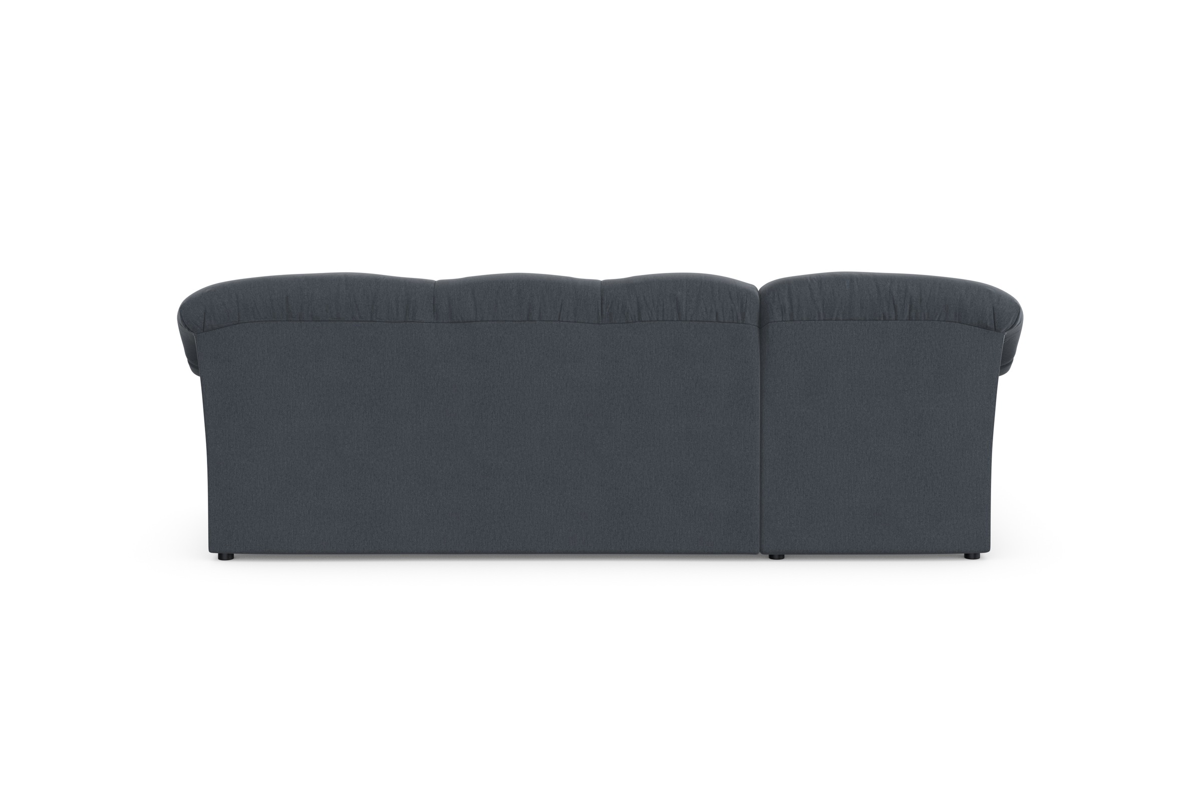 DOMO collection Ecksofa »Pegnitz, elegante Rückensteppung, kompakte Stellmasse 238/141cm, L-Form«, wahlweise mit Bettfunktion