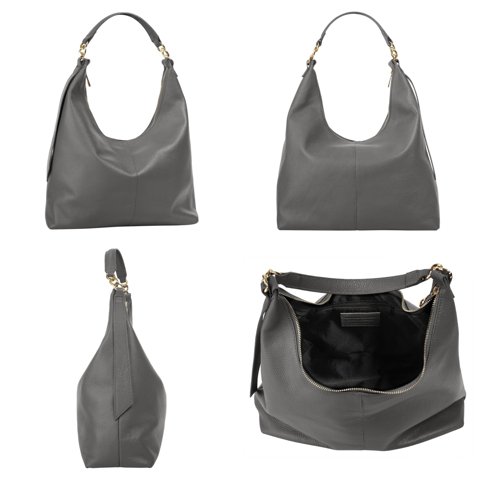 Samantha Look Shopper, Made in Italy, Grosse Handtasche mit Smartphonefach