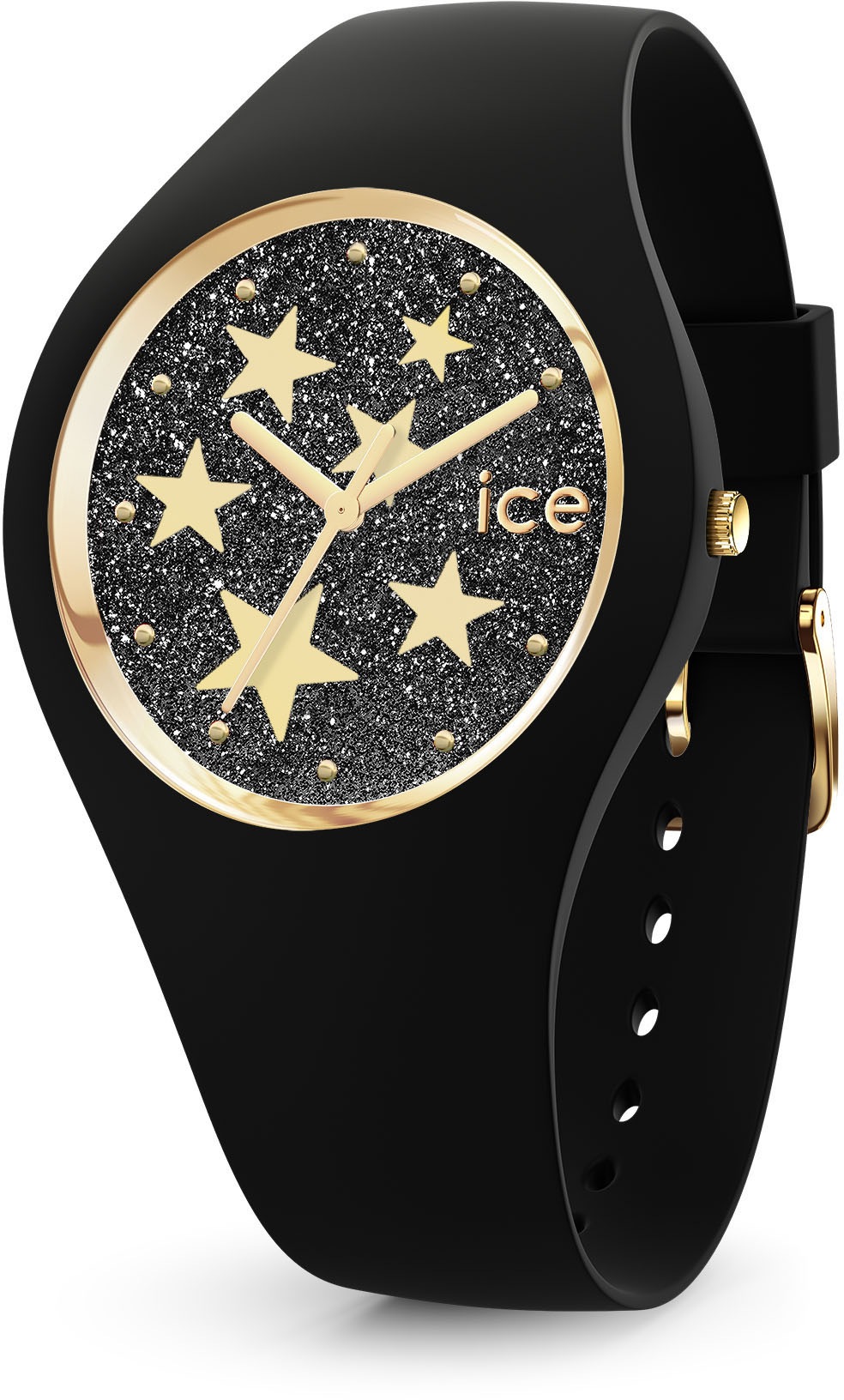 Image of ice-watch Quarzuhr »ICE glam rock - Black stars - Small - 3H, 019855« bei Ackermann Versand Schweiz