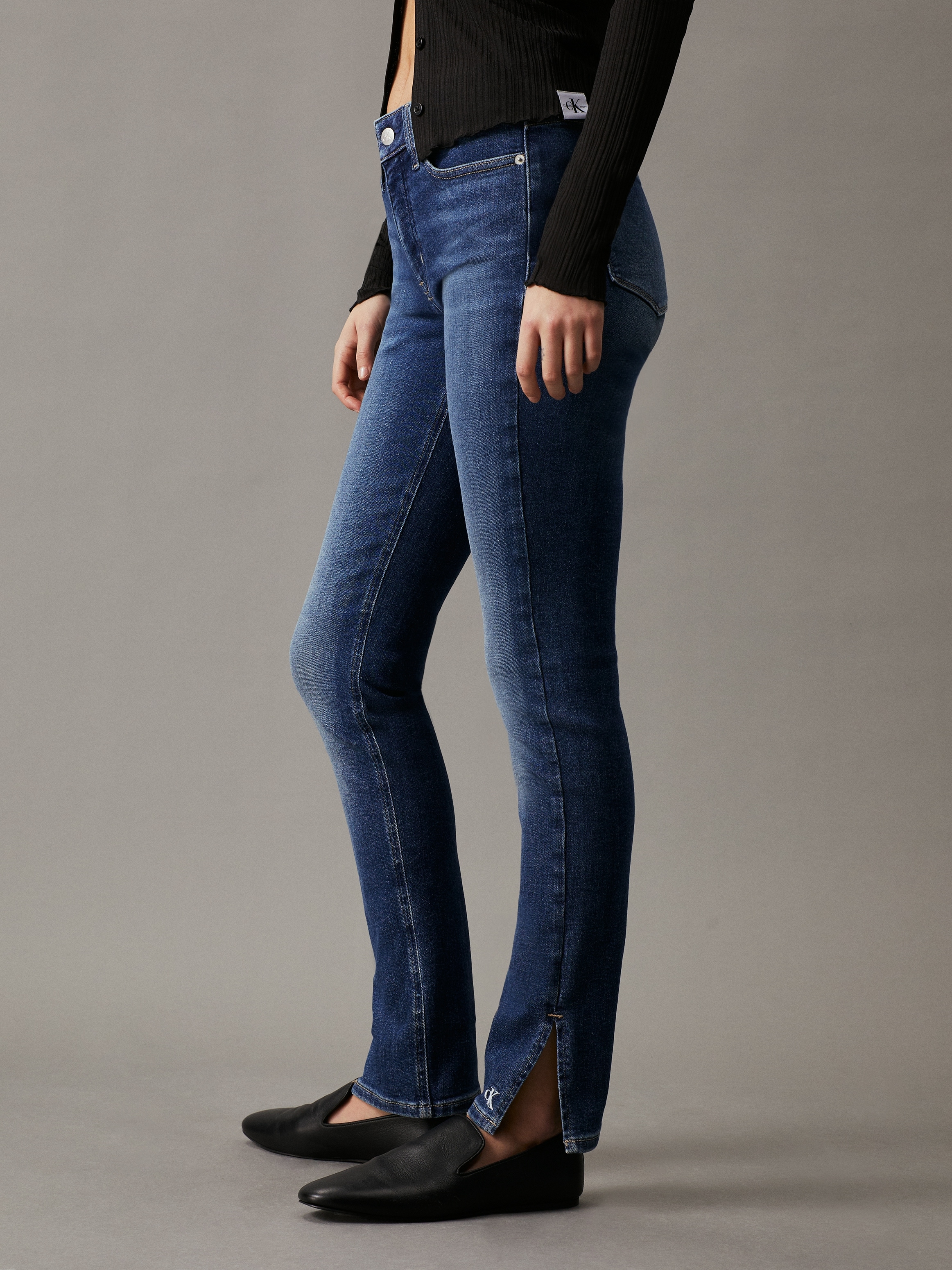 Calvin Klein Jeans Skinny-fit-Jeans »MID RISE SKINNY«, in klassischer 5-Pocket-Form