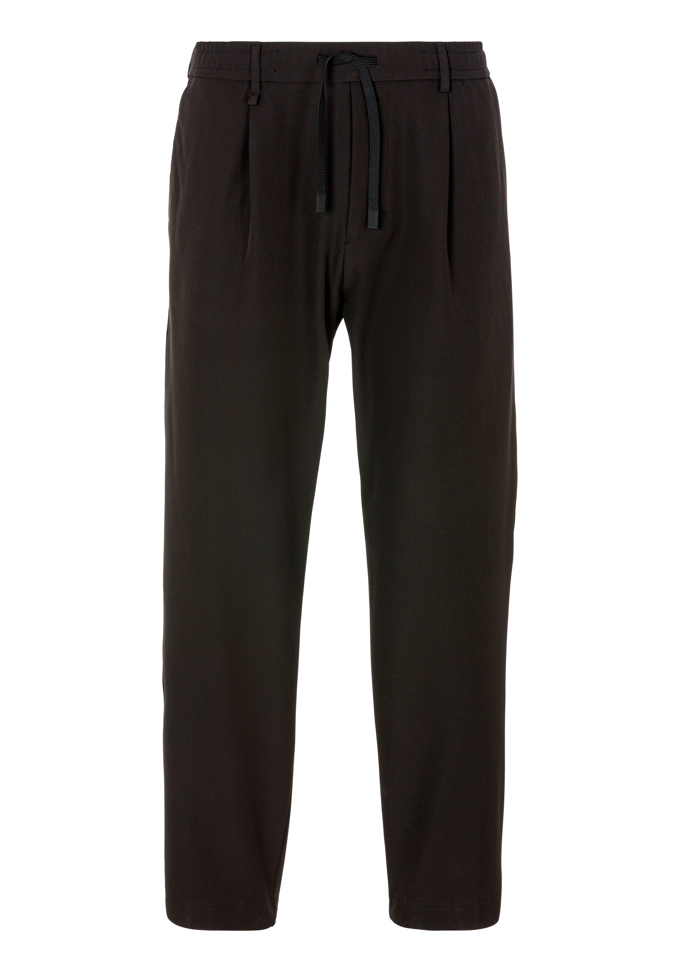 BOSS GREEN Webhose »T Convert-Pleat«  mit Zugbund und Markenlabel Bundfaltenhose Anzughose Stretchhose