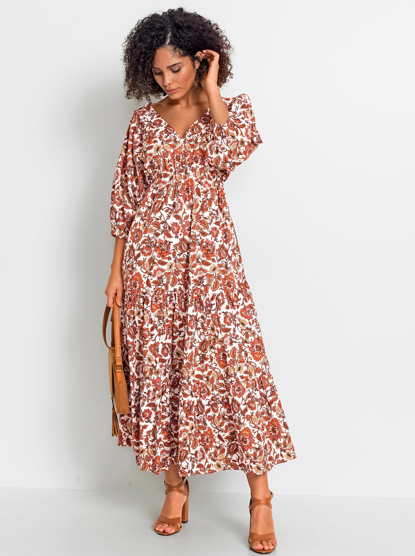 Image of Inspirationen A-Linien-Kleid "Druck-Kleid"