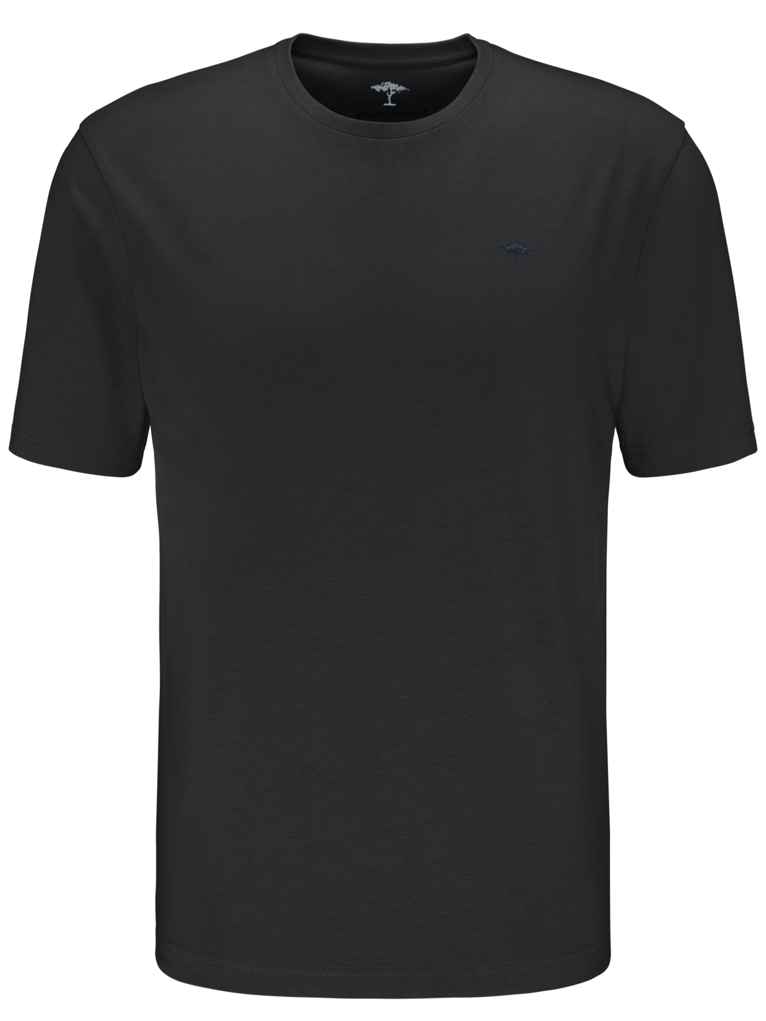 FYNCH-HATTON T-Shirt, mit Rundhals und Logo-Stickerei