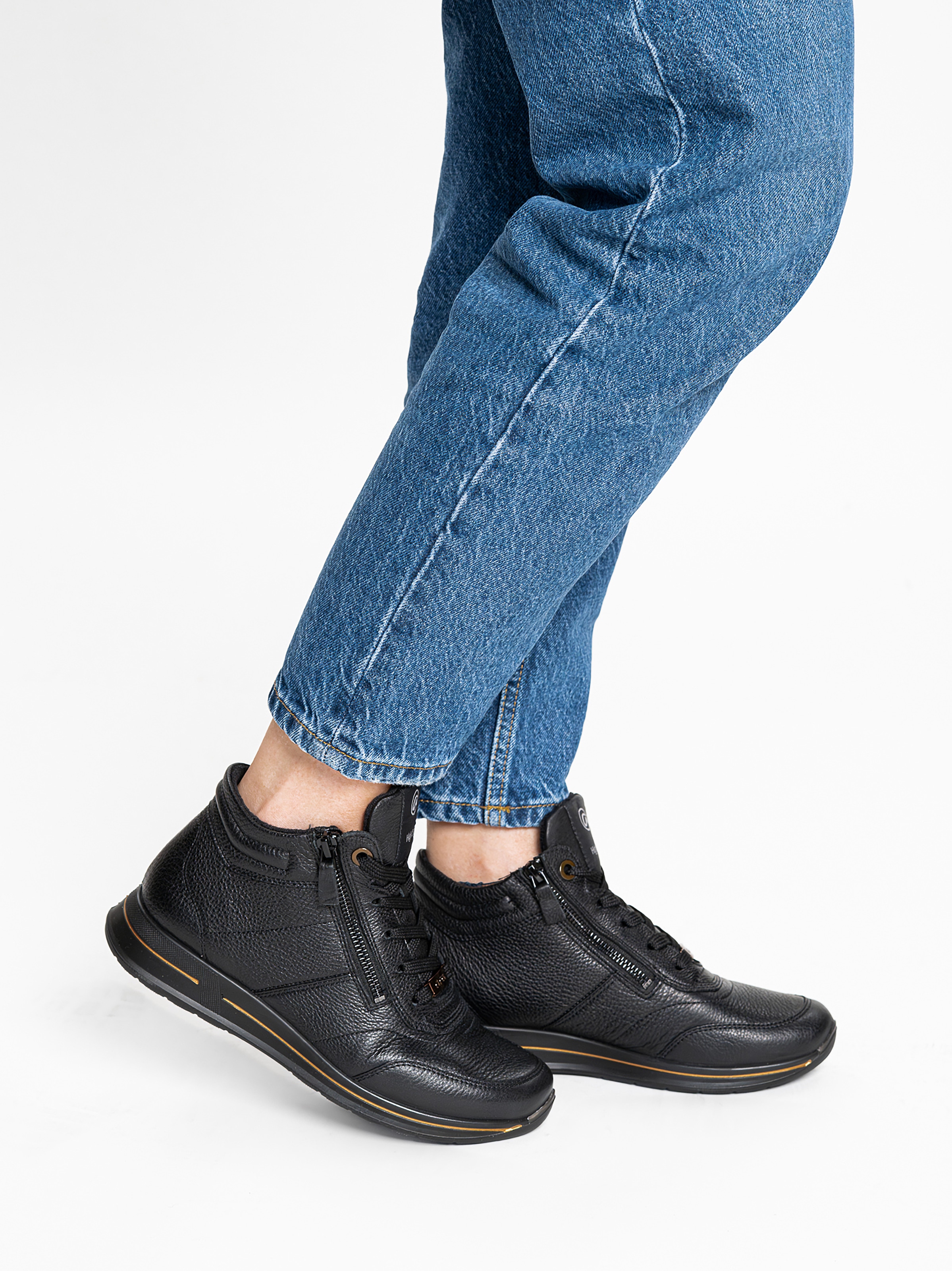 Ara Schnürboots »OSAKA«  Herbstboots, mit beidseitigen Reissverschlüssen, H-Weite (=sehr weit)