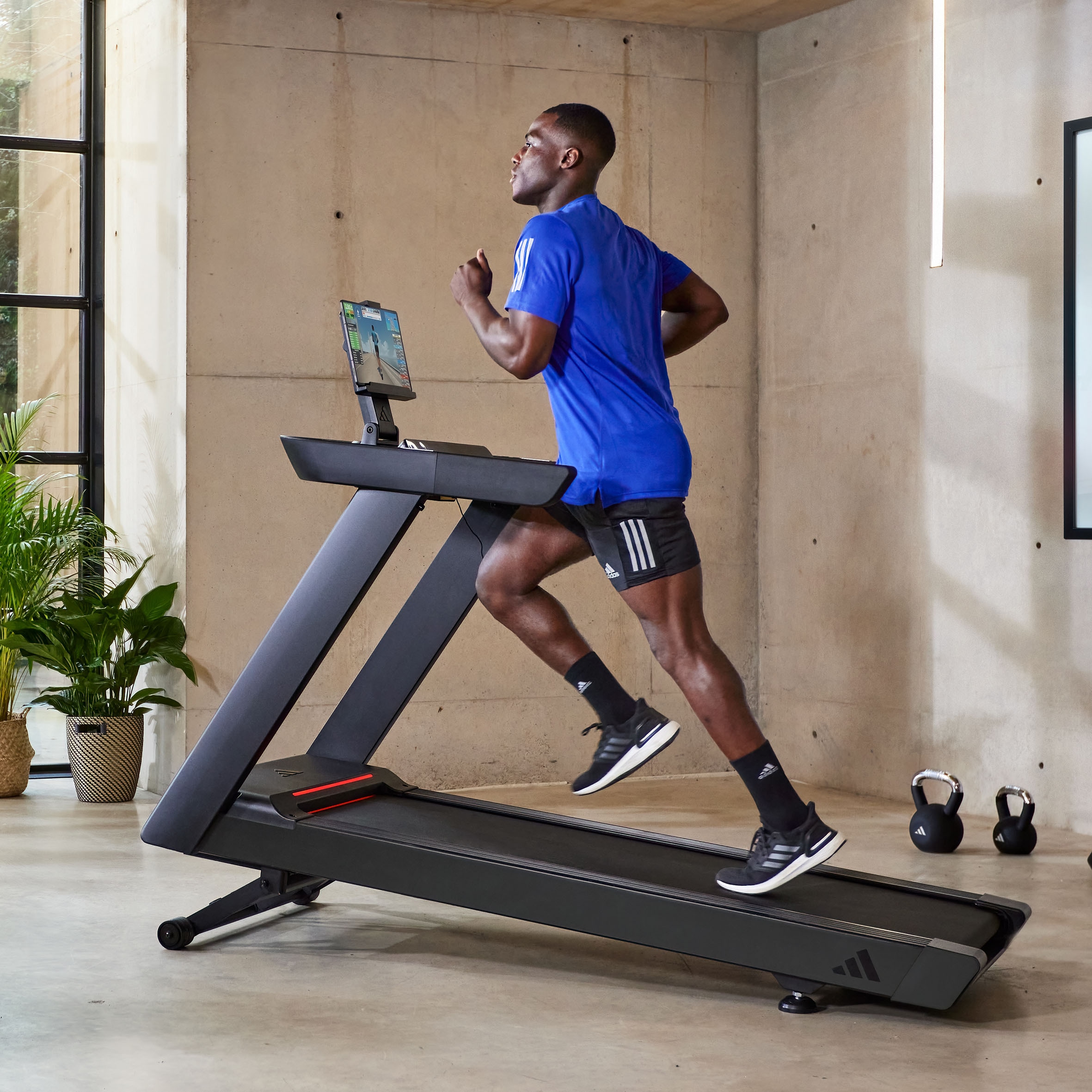 adidas Performance Tapis de course »Laufband T-23« bis max. 20 km/h, mit Steigung, 150 kg max. Benutzergewicht