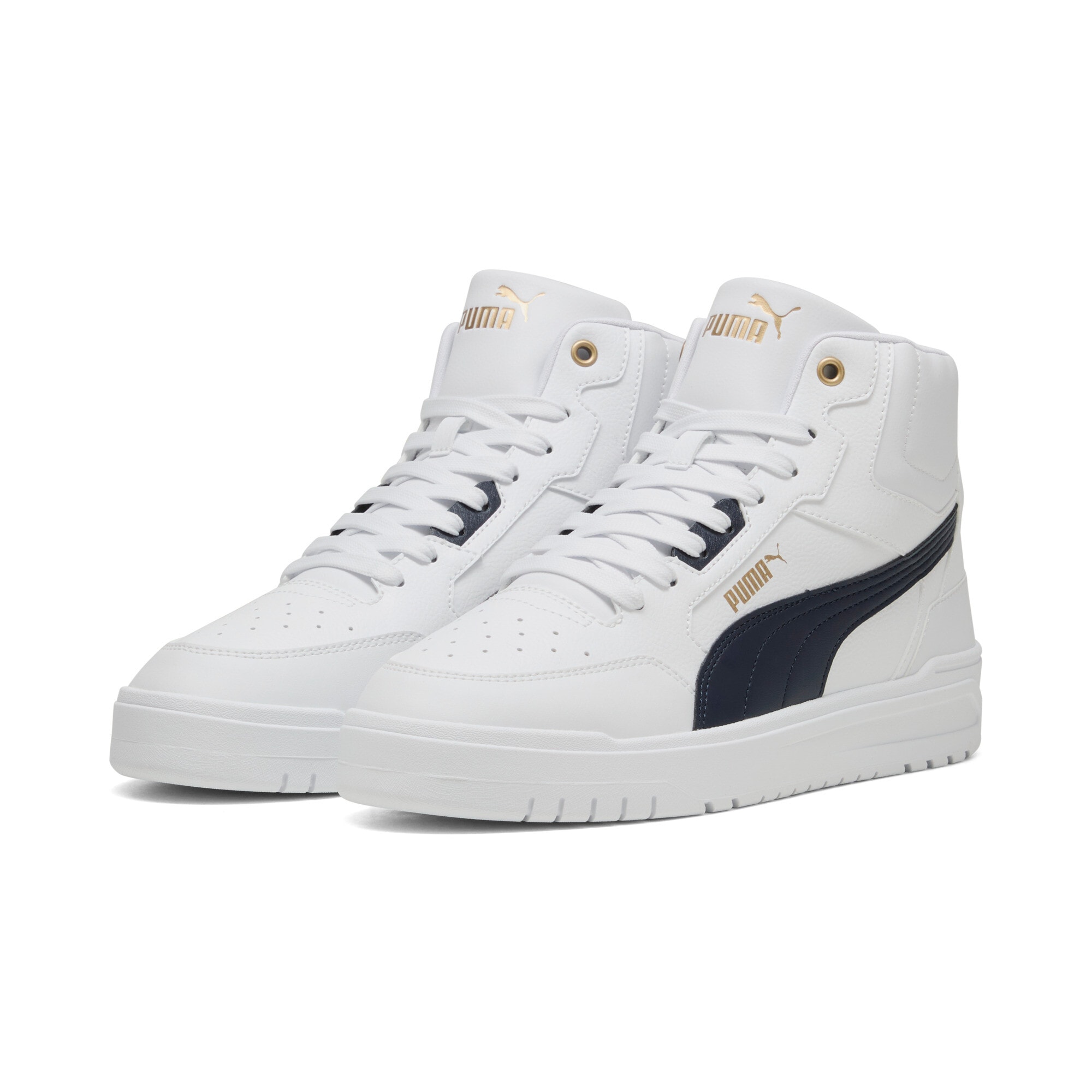 Image of PUMA Sneaker "SHUFFLE DOWNTOWN MID" knöchelhoch, mit Schnürung, mit profiliertem Laufsohlenprofil