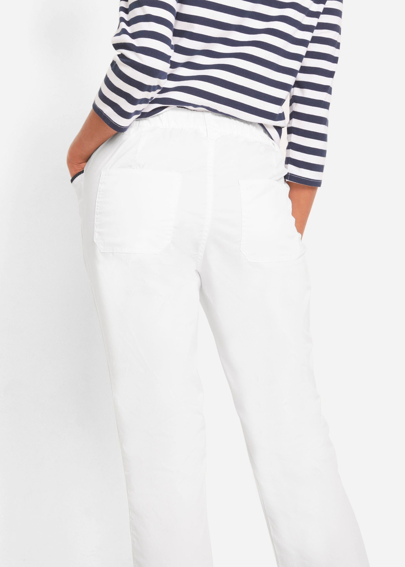 bonprix 7/8-Hose  mit Bequembund, Loose Fit, 7/8-Länge