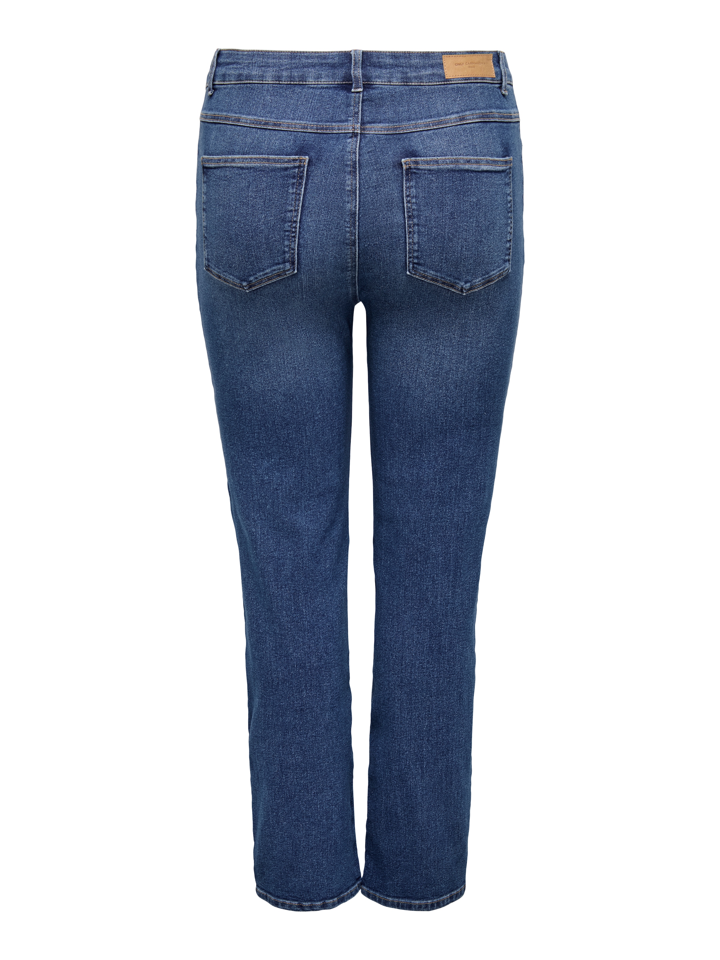 ONLY CARMAKOMA Jeans droit »CARCRUZ EX HW STRAIGHT DNM PIMBOX BF«