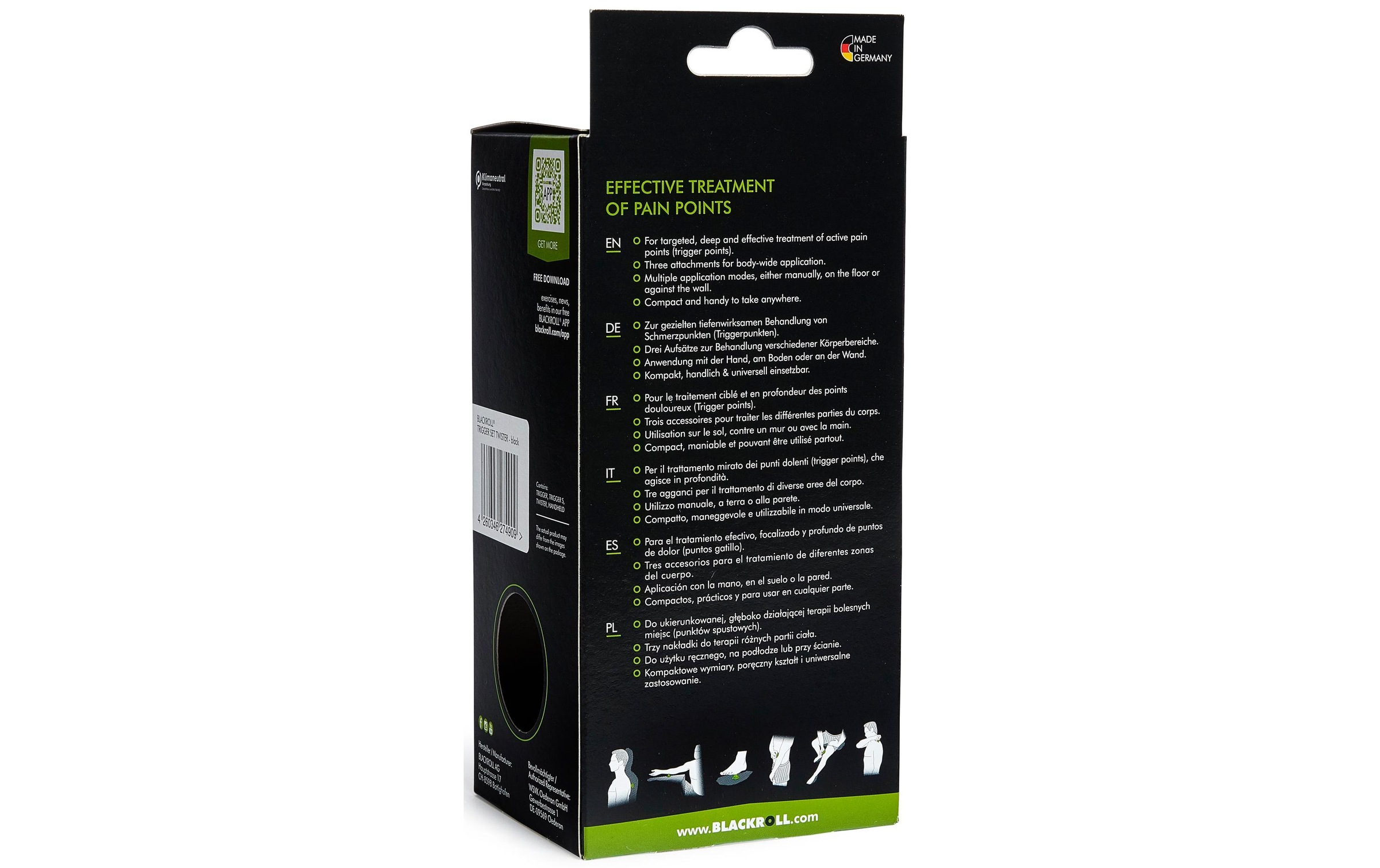 Blackroll Faszienrolle »Trigger Box Twister«