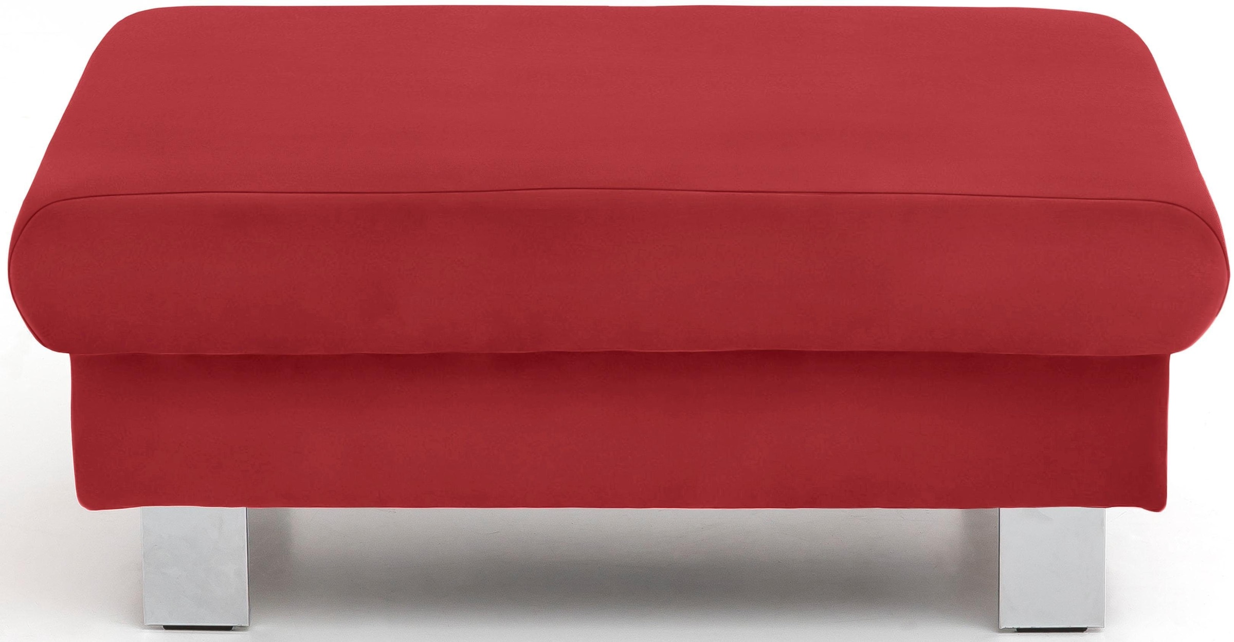COTTA Polstergarnitur »Komaris L-Form«, (Set), Set bestehend aus: Ecksofa mit Kopfteilverstellung & Hocker