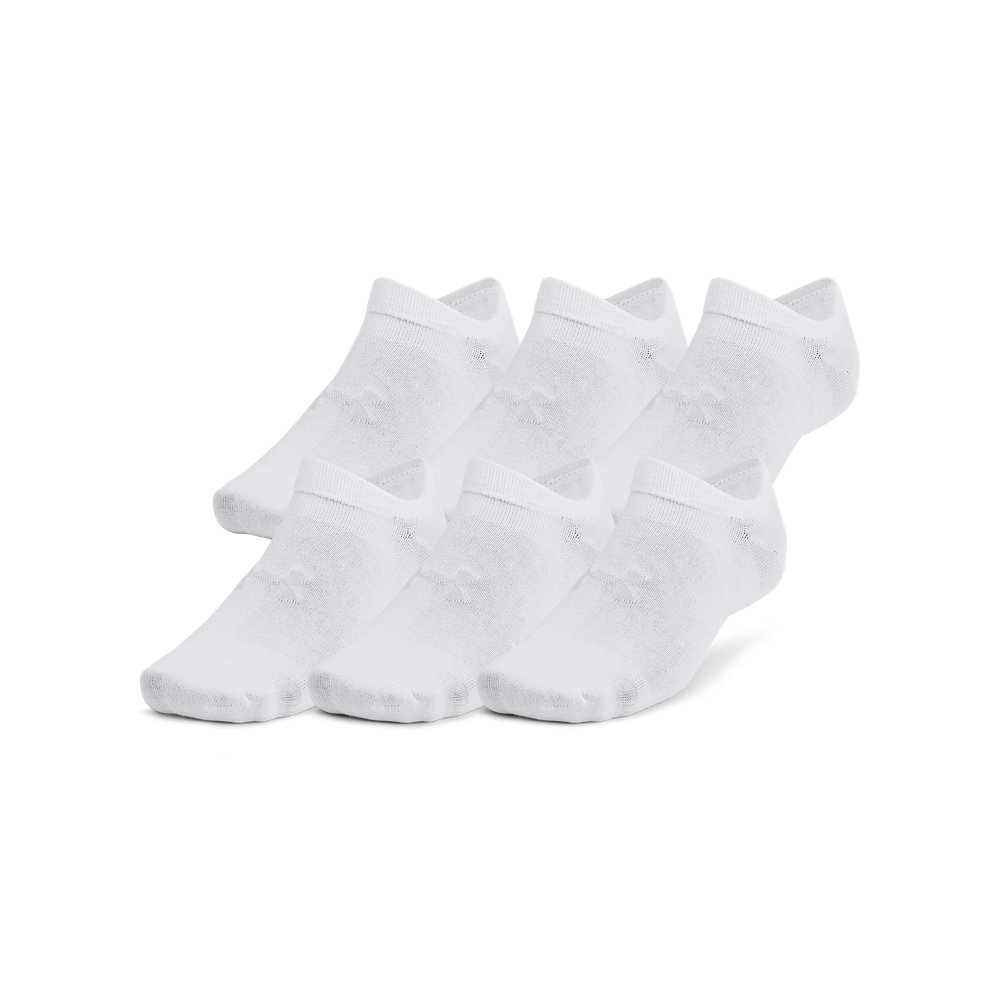 Image of Under Armour Sportsocken "UA ESSENTIAL NO SHOW 6PK" Packung, 6 Paar tlg. für sportive Aktivitäten, mit Elasthan-Anteil