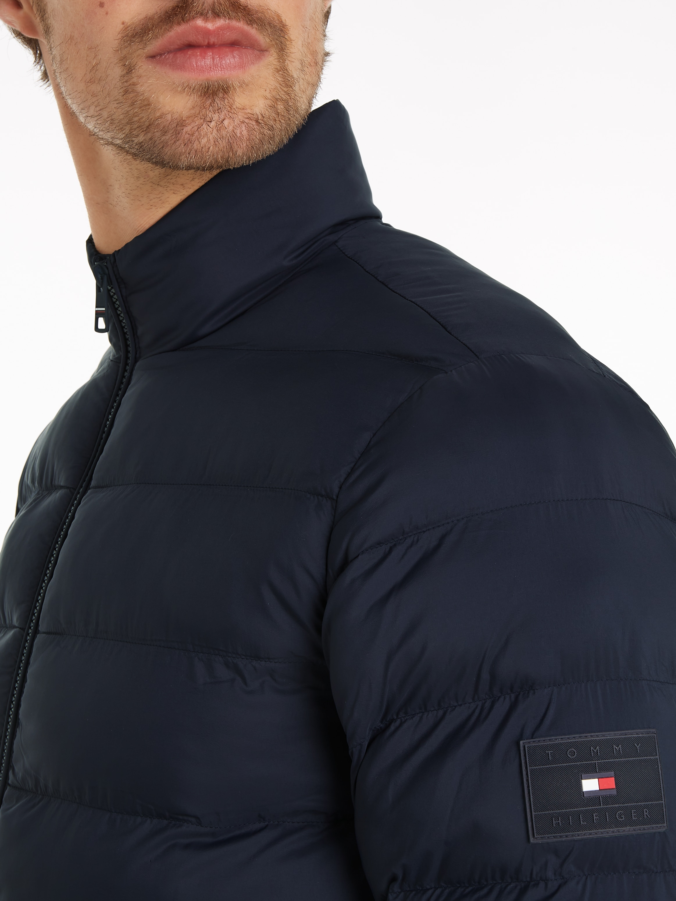 Tommy Hilfiger Steppjacke »MID WEIGHT STAND COLLAR JACKET«