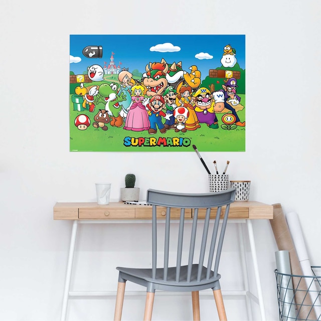 Reinders! Poster »Poster Super Mario«, Comic, (1 St.) kaufen