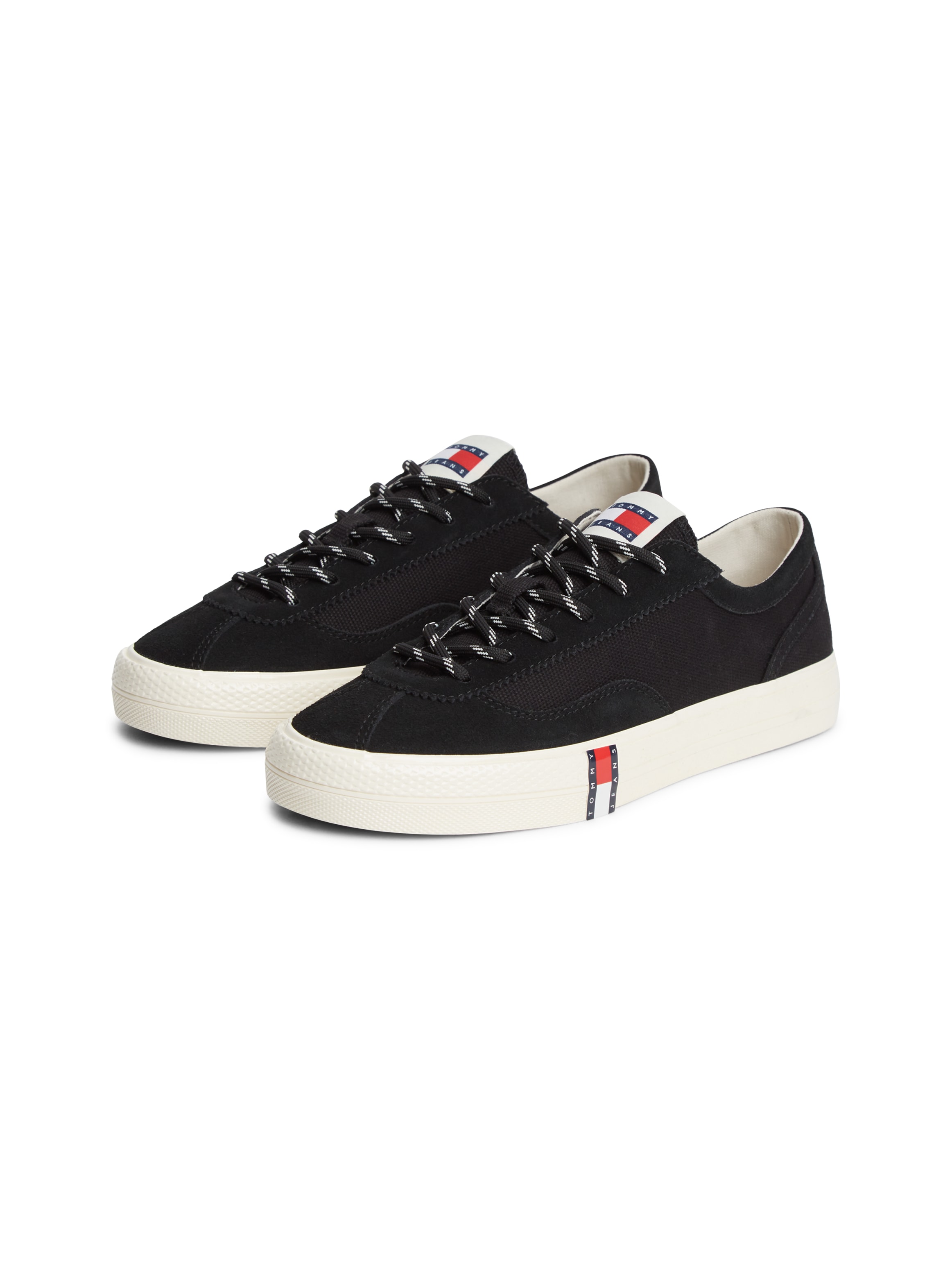 Image of Tommy Jeans Sneaker "ARCHIVE Y2K" Schnürschuh, Halbschuh, Freizeitschuh mit Kontrastbesatz