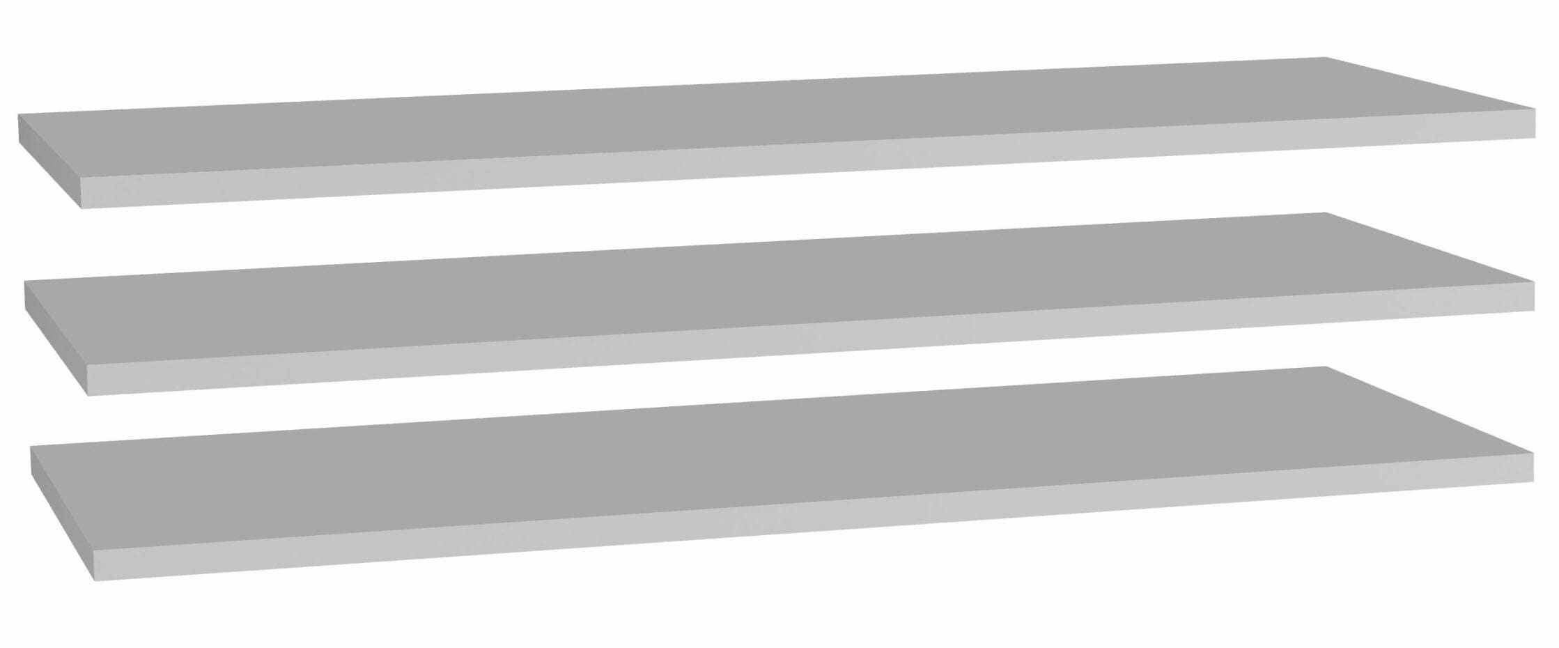 Image of FORTE Einlegeboden 3er Set, Breite 107,8 cm