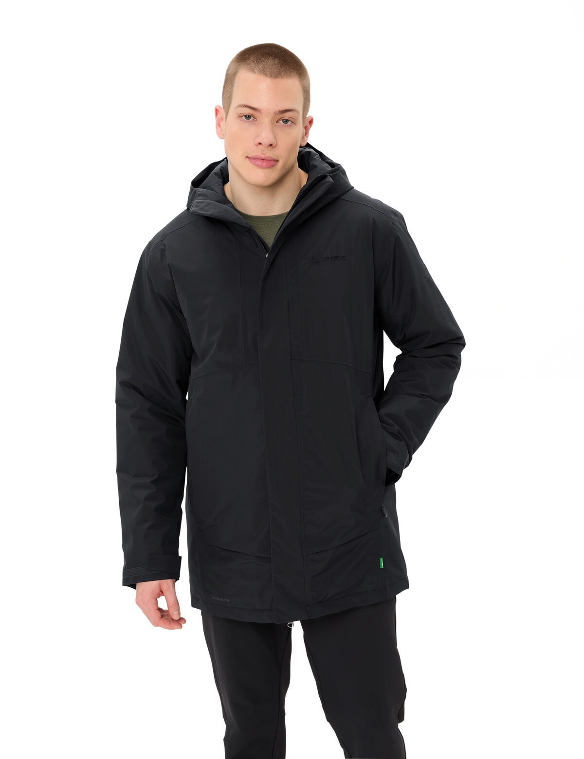 Image of VAUDE Wintermantel "MENS ROSEMOOR PADDED PARKA" mit durchgehender Isolierung, bis zu den Oberschenkeln, wasserdicht