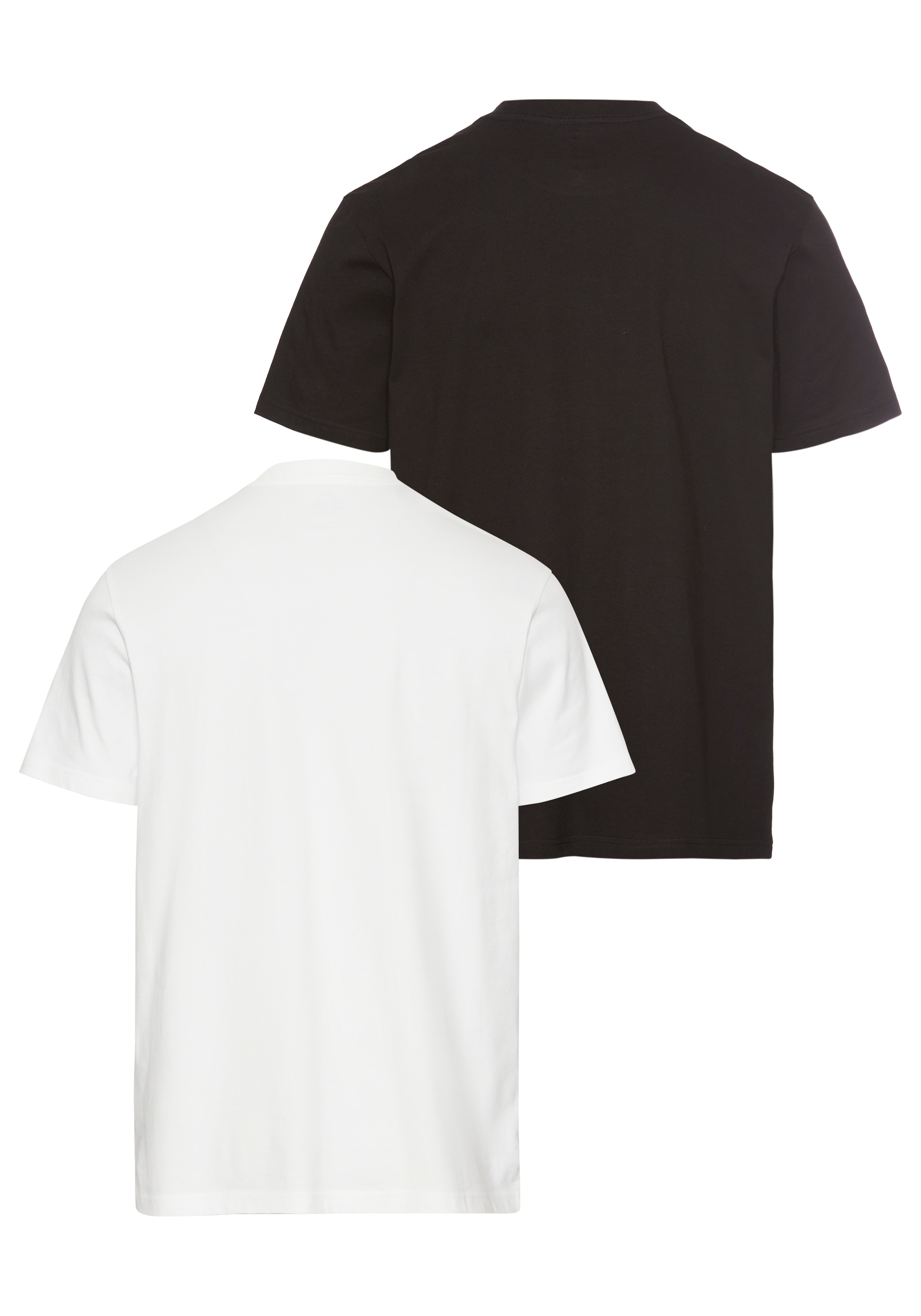 Quiksilver T-Shirt »RUGGED SHORT SLEEVE TEE PACK YM«, (Packung, 2 tlg., 2er-Pack)