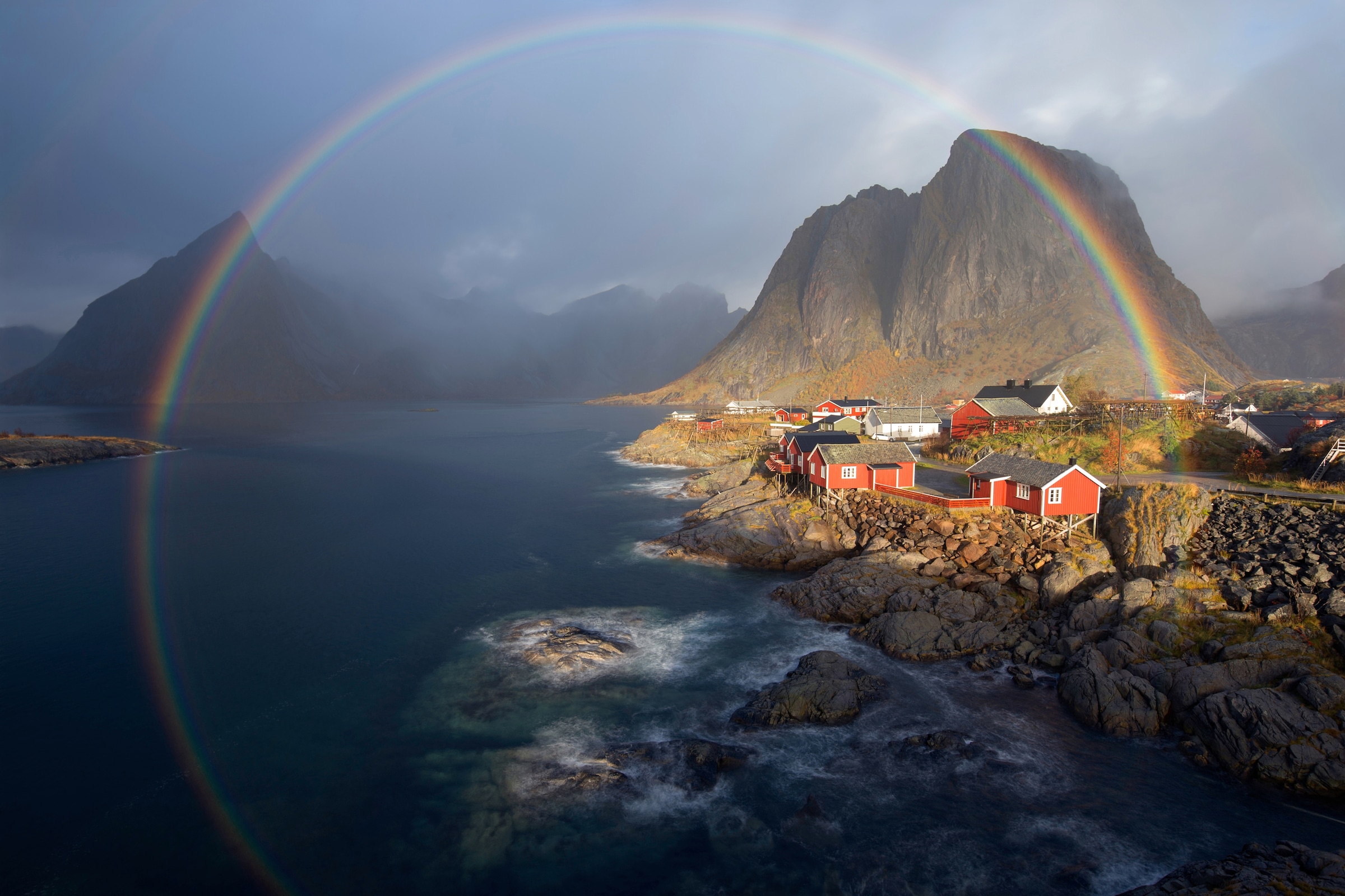 Fototapete »Photo-Art NICOLAS SCHNEIDER, IM REGENBOGEN«