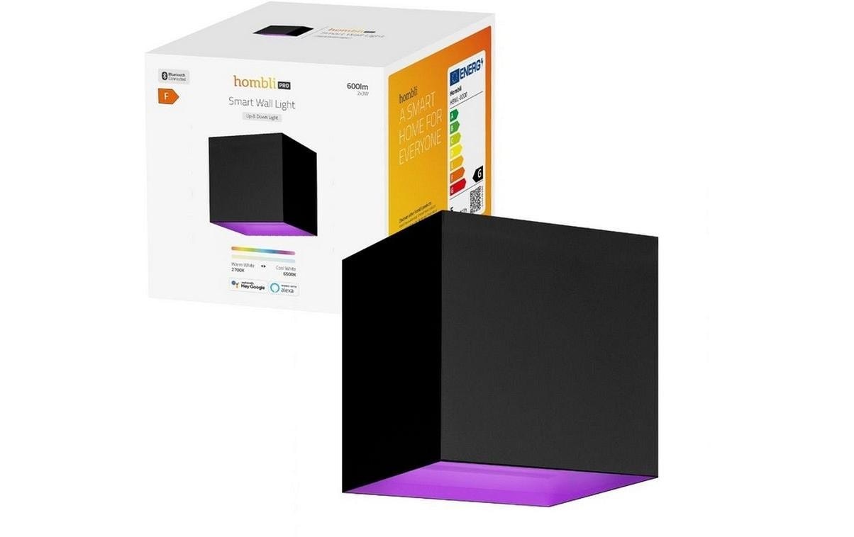 Image of Hombli LED Gartenleuchte "hombli Smart Wall Light 2 x 3W RGB+CCT" Farbwechsler