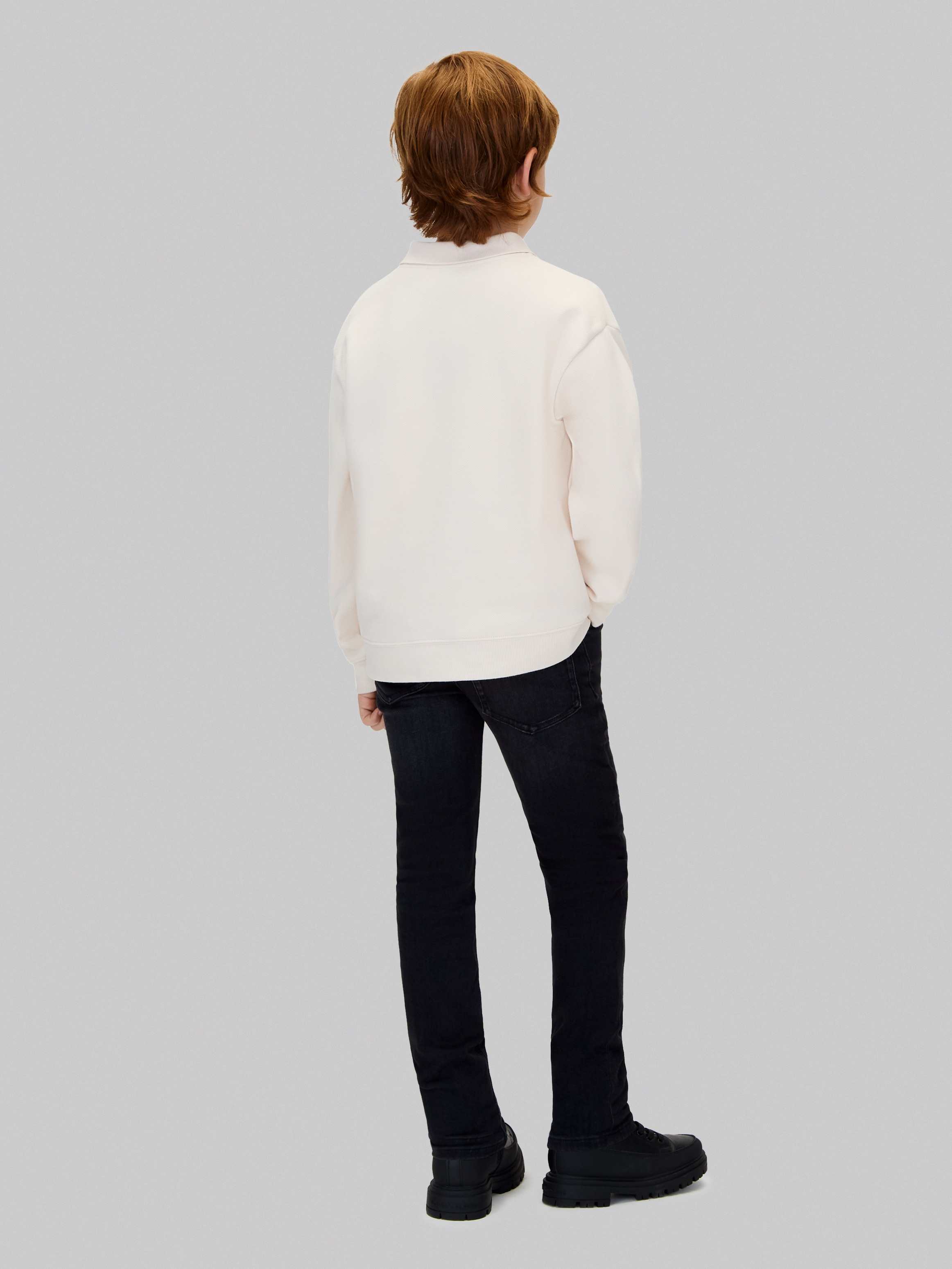 Calvin Klein Jeans Slim-fit-Jeans »SLIM ESS«, für Kinder bis 16 Jahre, stone washed