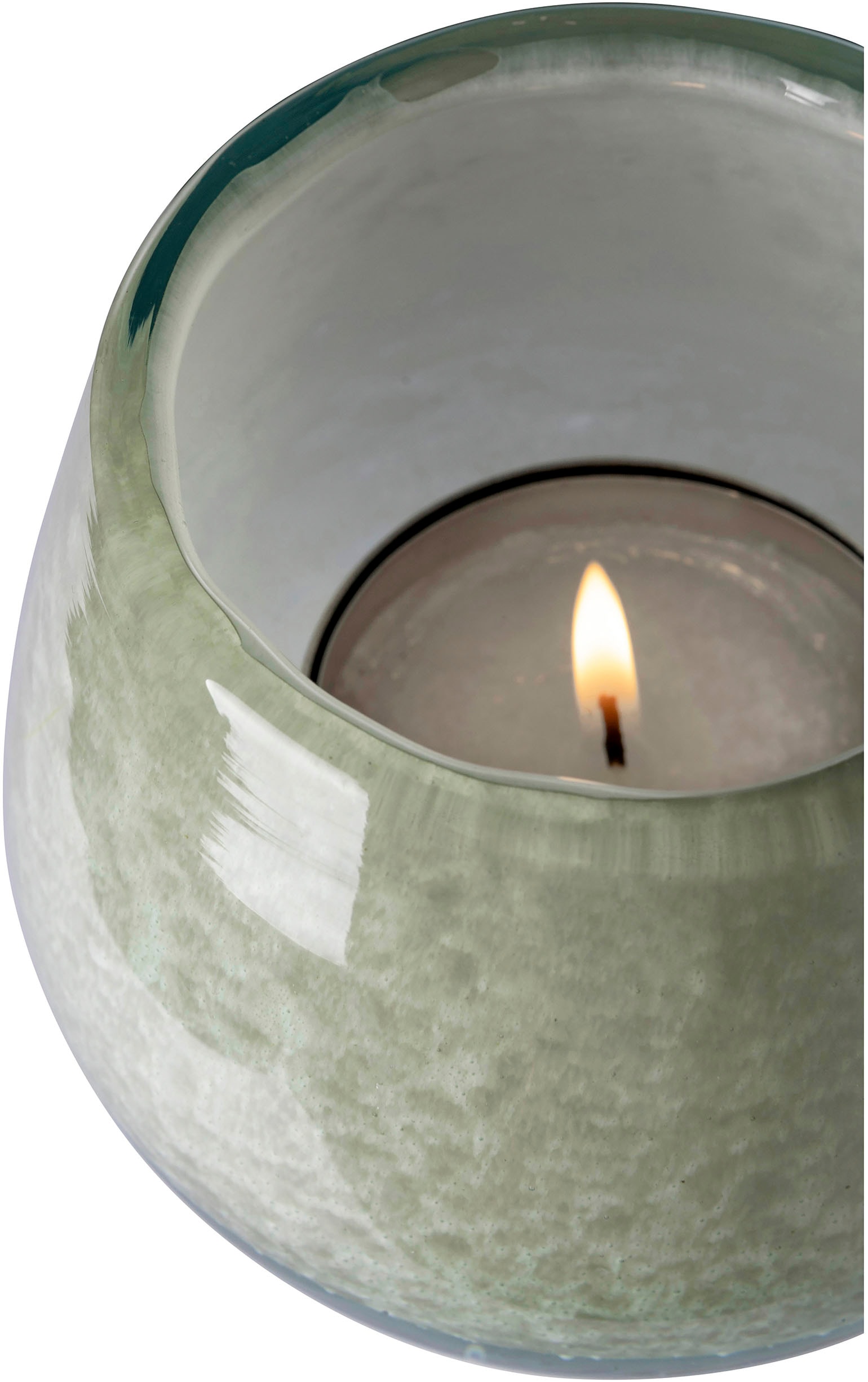 Fink »MARLY« Dekovase, Blumenvase, Windlicht, Vase aus Glas