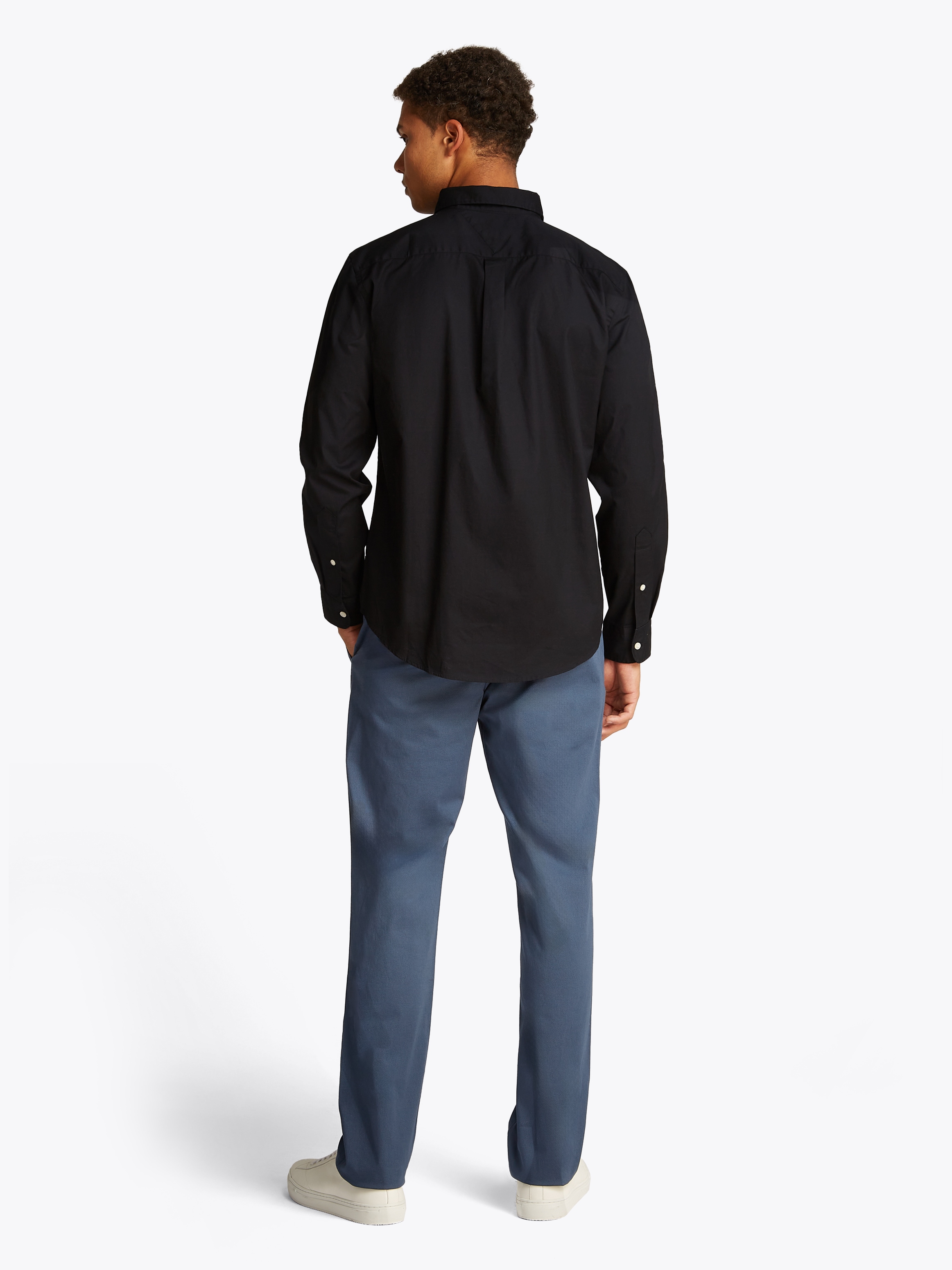 Tommy Hilfiger Langarmhemd »CORE FLEX POPLIN SOLID Regular Fit SHIRT«
