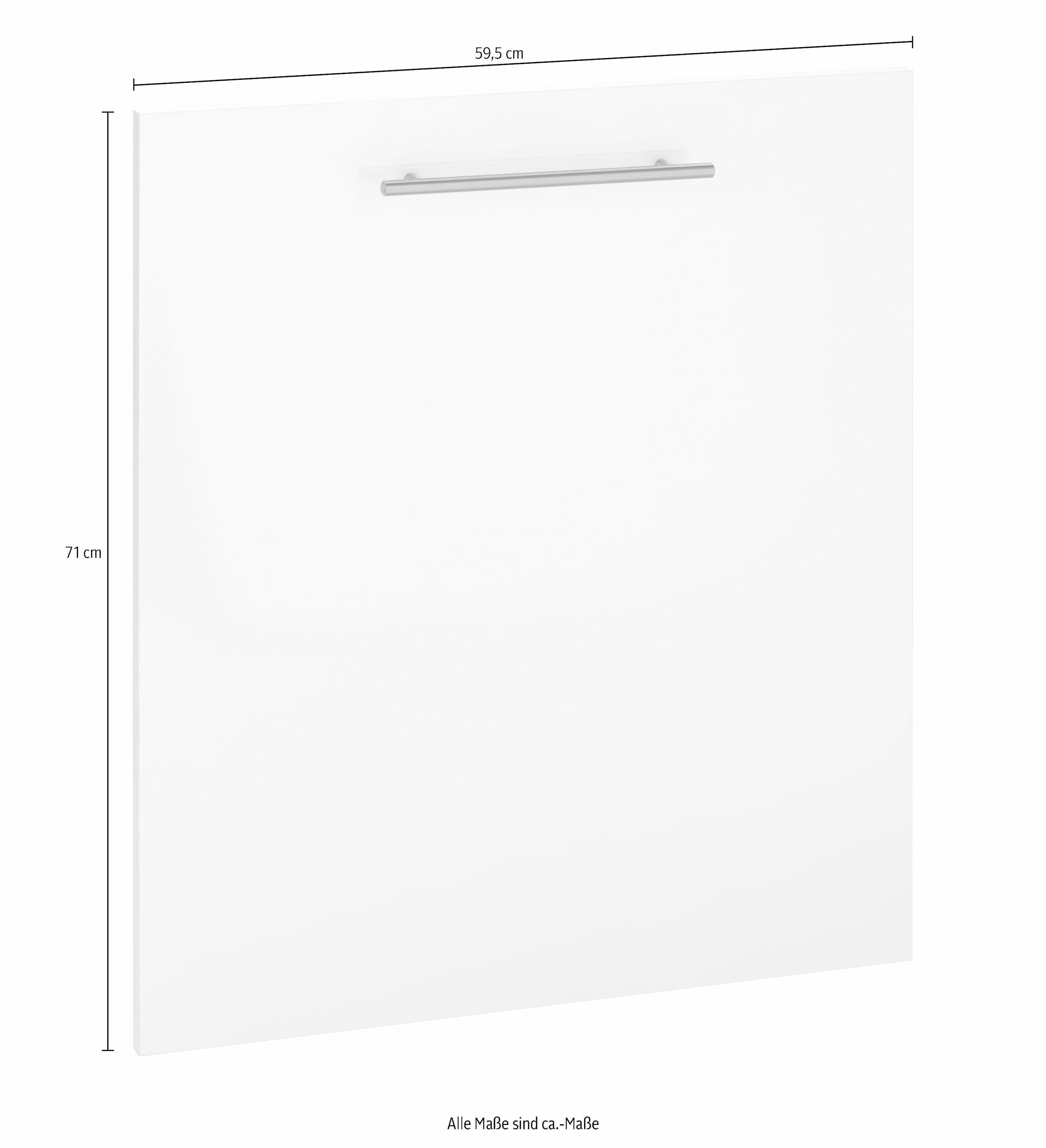 wiho Küchen Frontblende »Ela«, 60 cm breit, für vollintegrierbaren Einbaugeschirrspüler