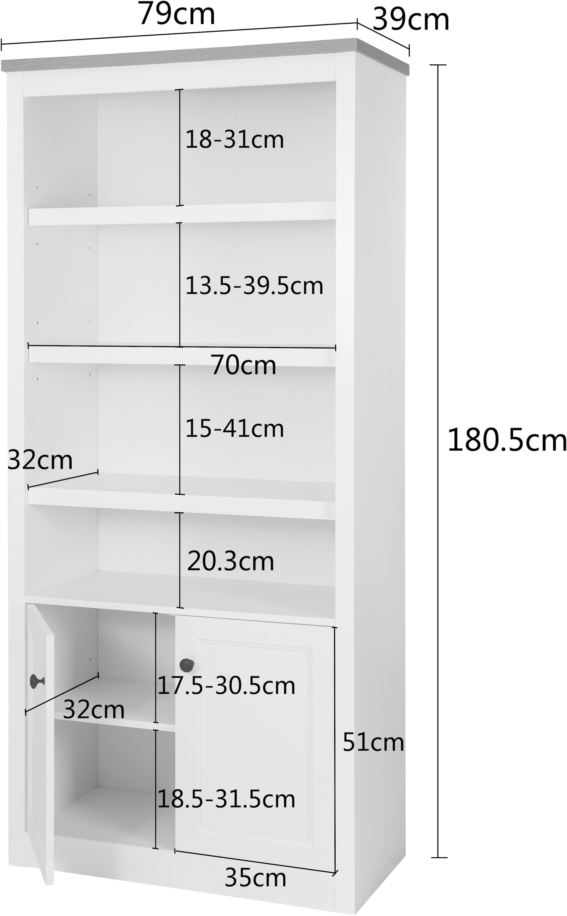 GOODproduct Standregal »Rigny«