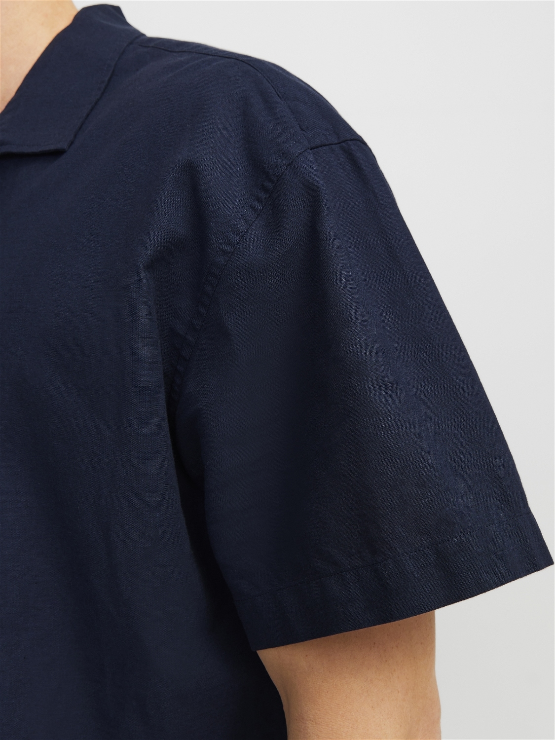 Jack & Jones Kurzarmhemd »JJESUMMER RESORT LINEN BLEND SHIRT SS SN«