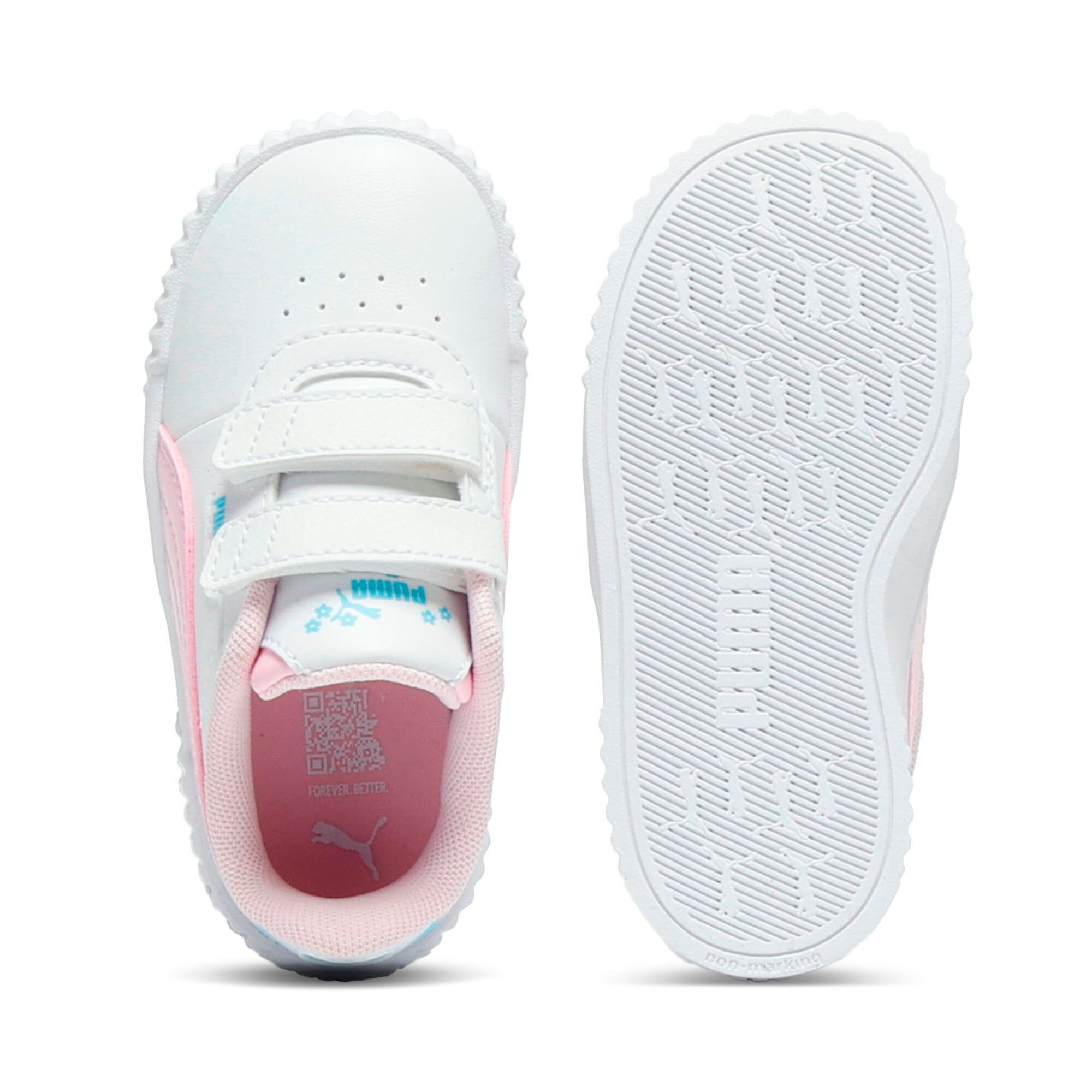 PUMA Sneakers »CARINA 3.0 JELLY HEAVEN V INF«  mit Klettverschluss, mit Gummilaufsohle, mit Textil-Innenmaterial