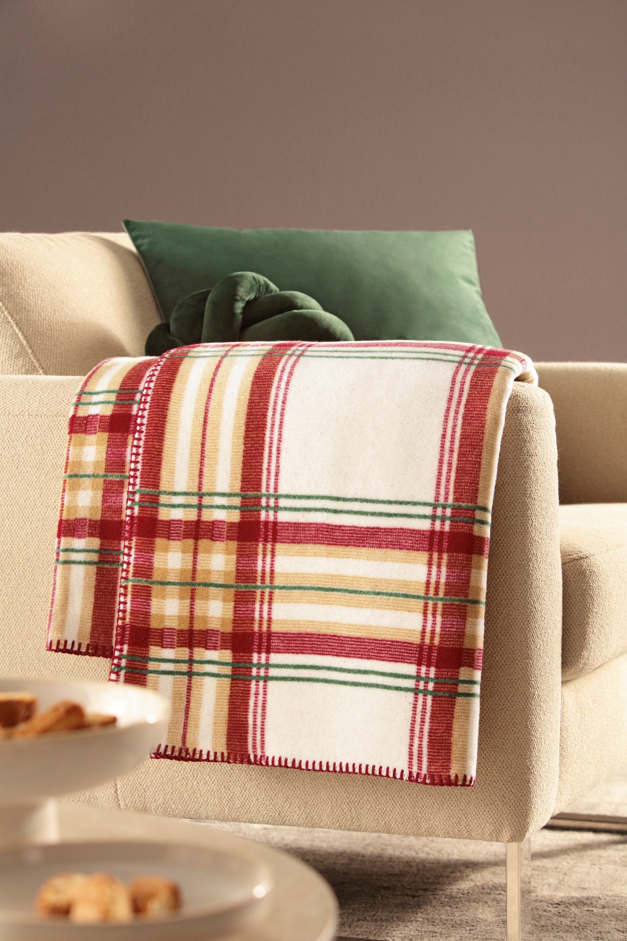 Villeroy & Boch Couverture d'intérieur »TARTAN« Plaid Villeroy&Boch