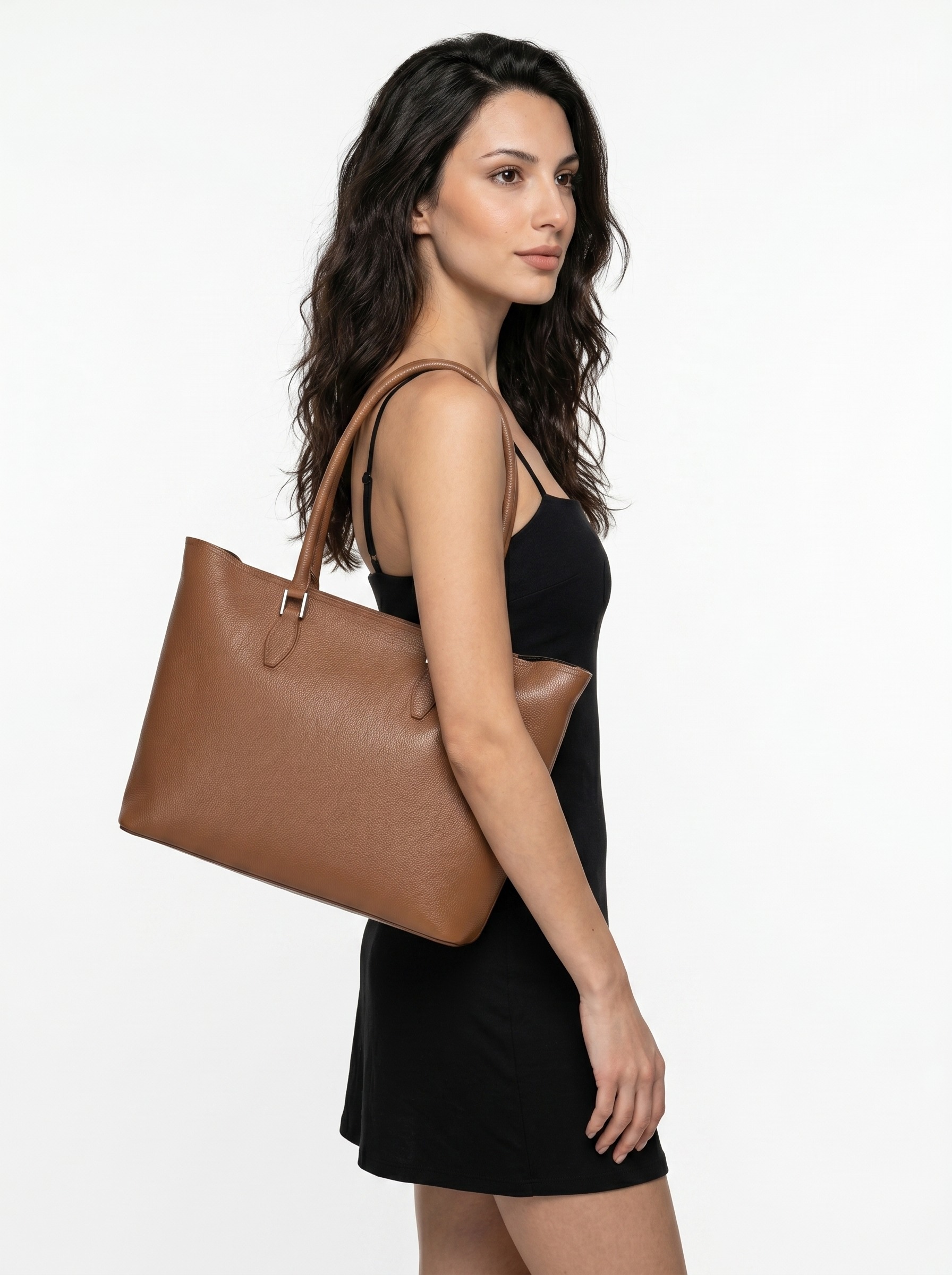 Cluty Shopper "CLUTY Damen echt Leder, Made in Italy" echt Leder, Made in Italy