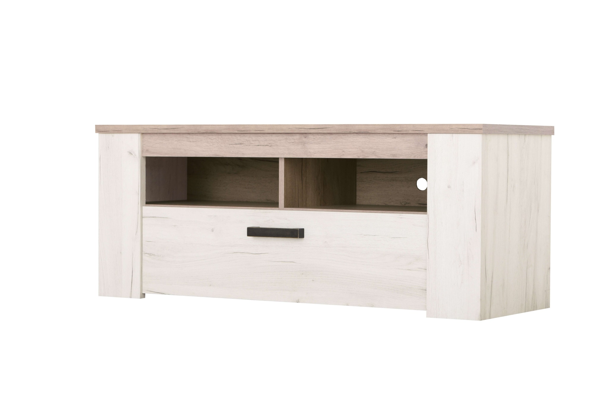 Home affaire Lowboard »Kent TV-Sideoard 120 cm, mit zwei geschlossenen Fächern« TV-Kommode mit viel Platz, für moderne Fernseher in jedem Wohnzimmer