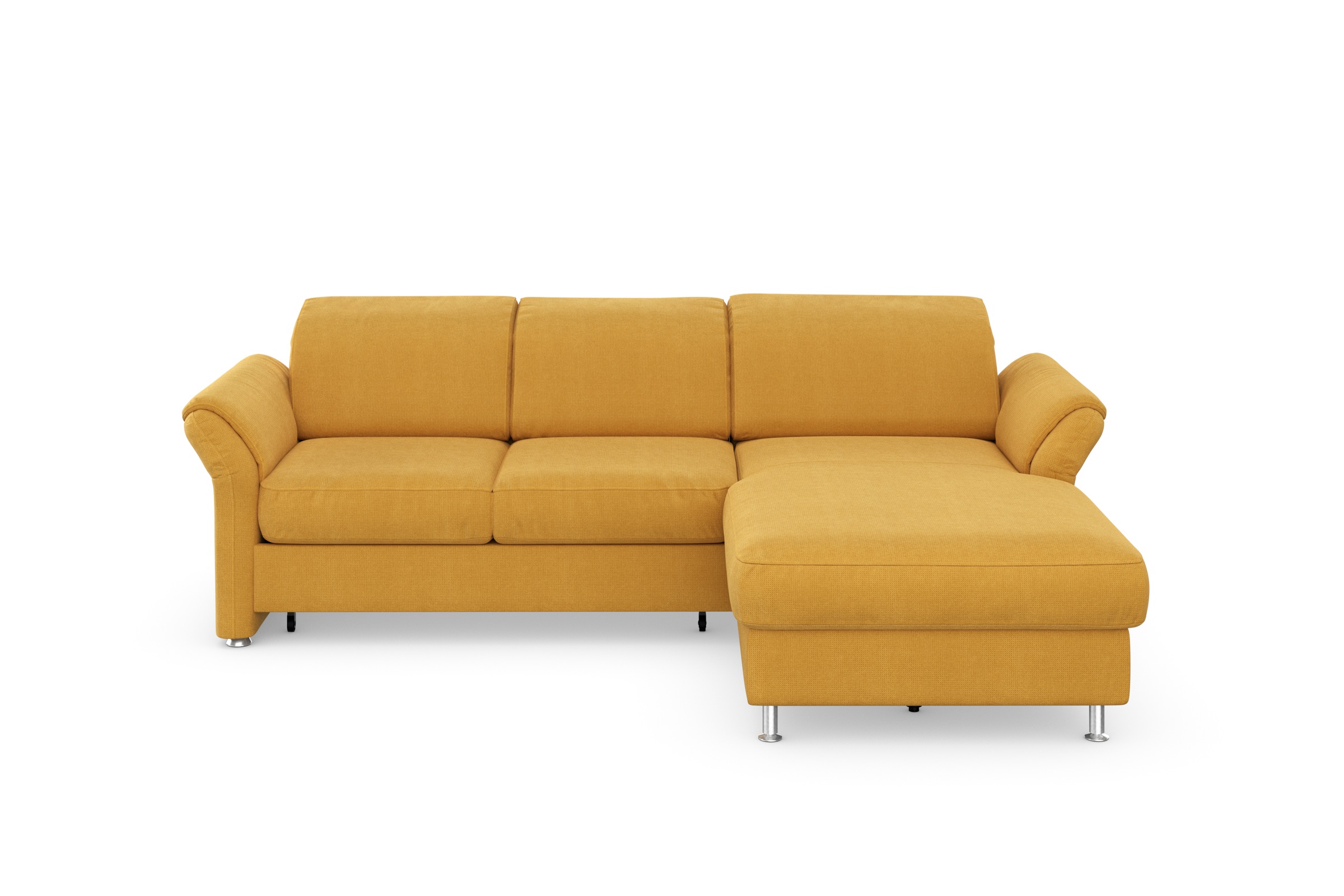 sit&more Ecksofa »Apulia L-Form«, wahlweise Bettfunktion, Bettkasten und Kopf- und Armteilverstellung