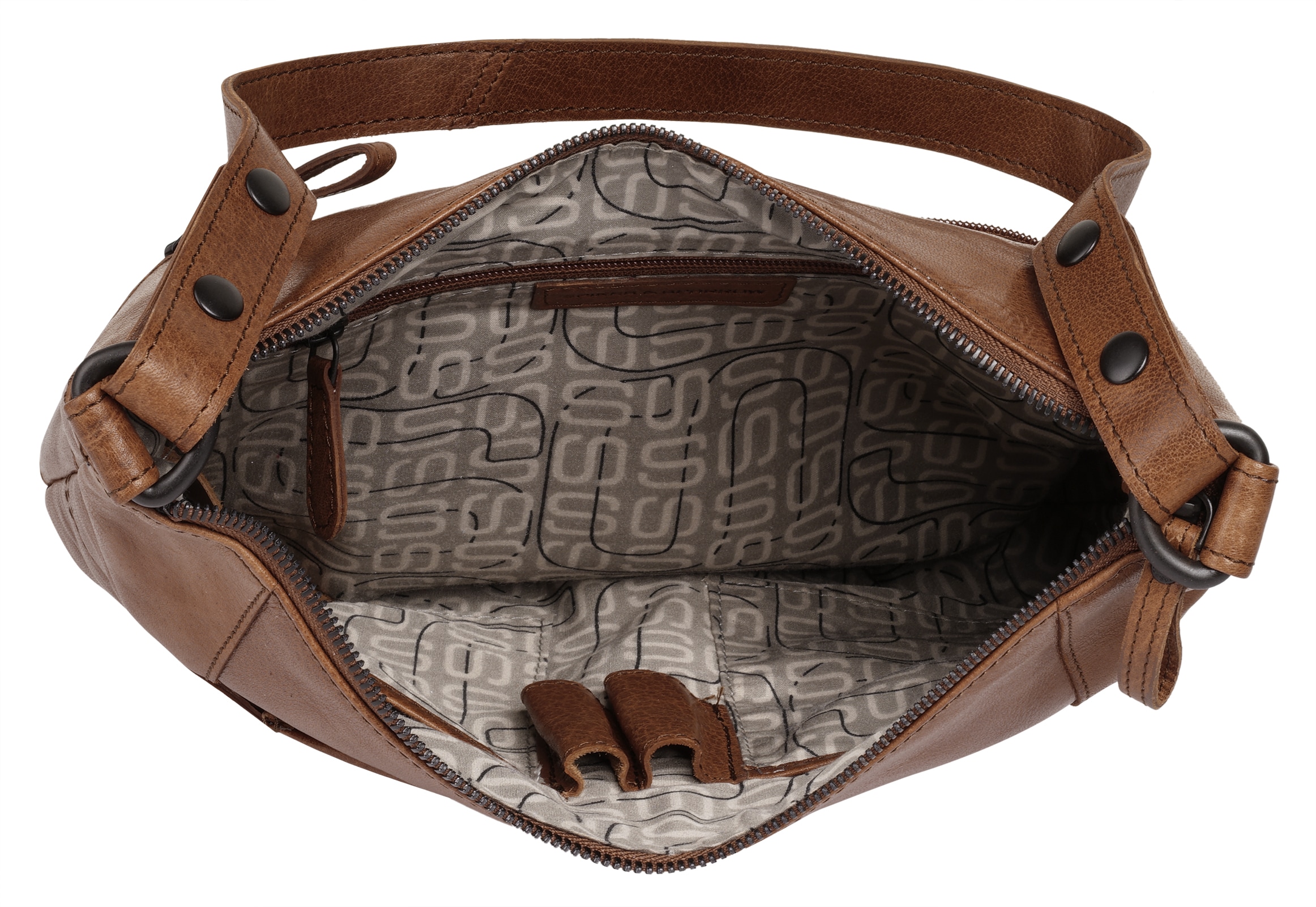 Spikes & Sparrow Sac à bandoulière echt Leder