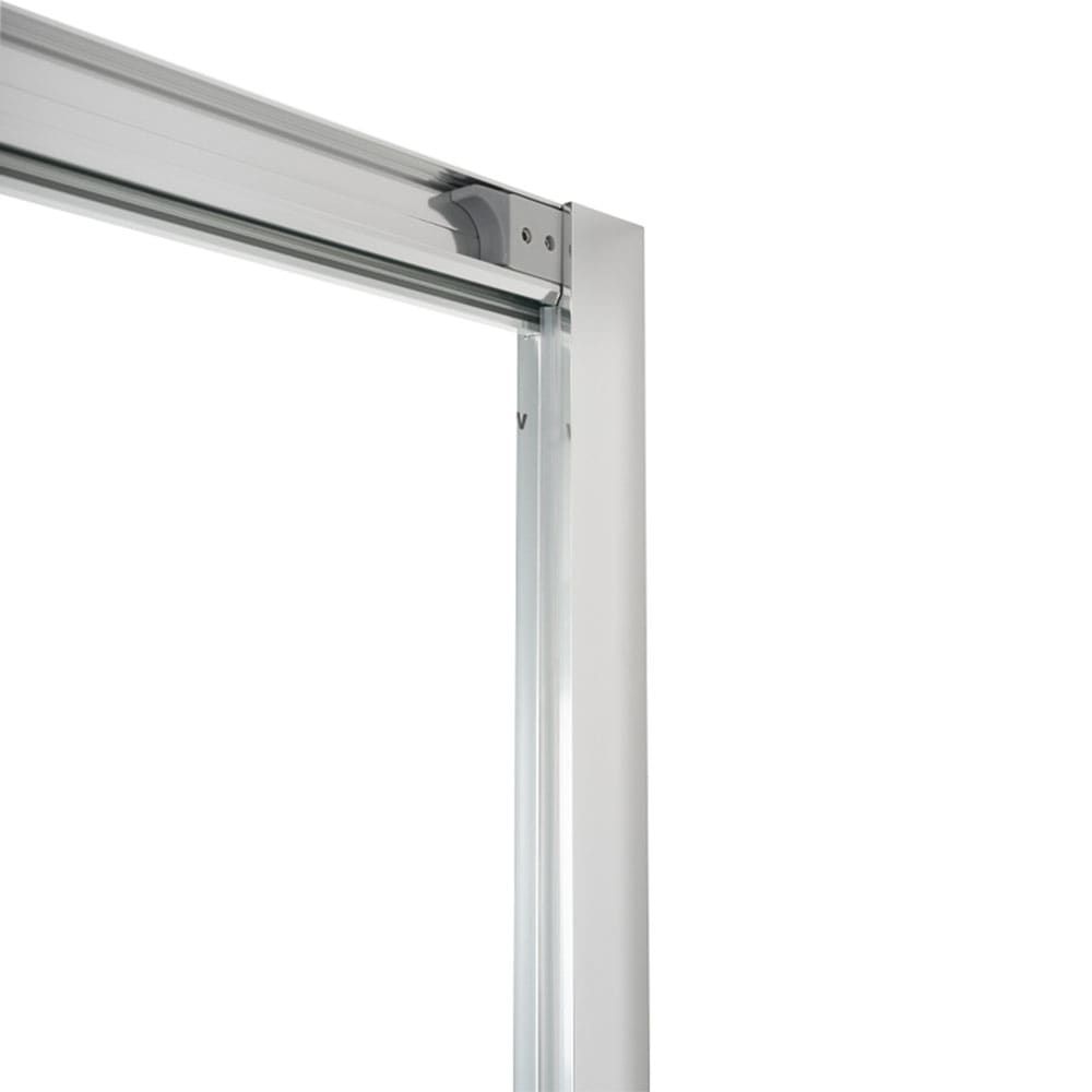 welltime Eckdusche »New Summer« verbessertes Rollensystem, hochwertiger Aluminiumrahmen, 6mm ESG