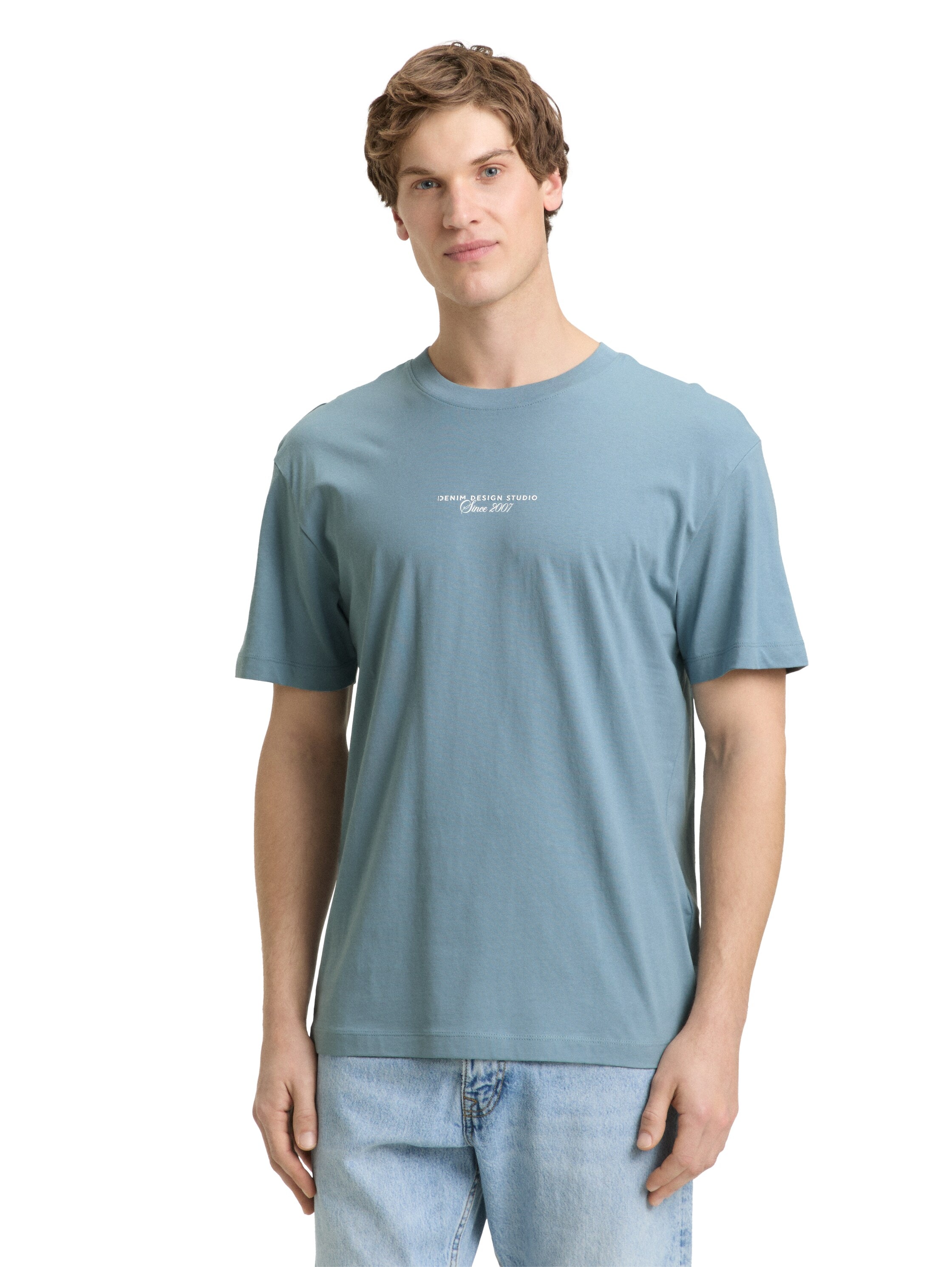 Image of TOM TAILOR Denim T-Shirt mit Schriftzügen