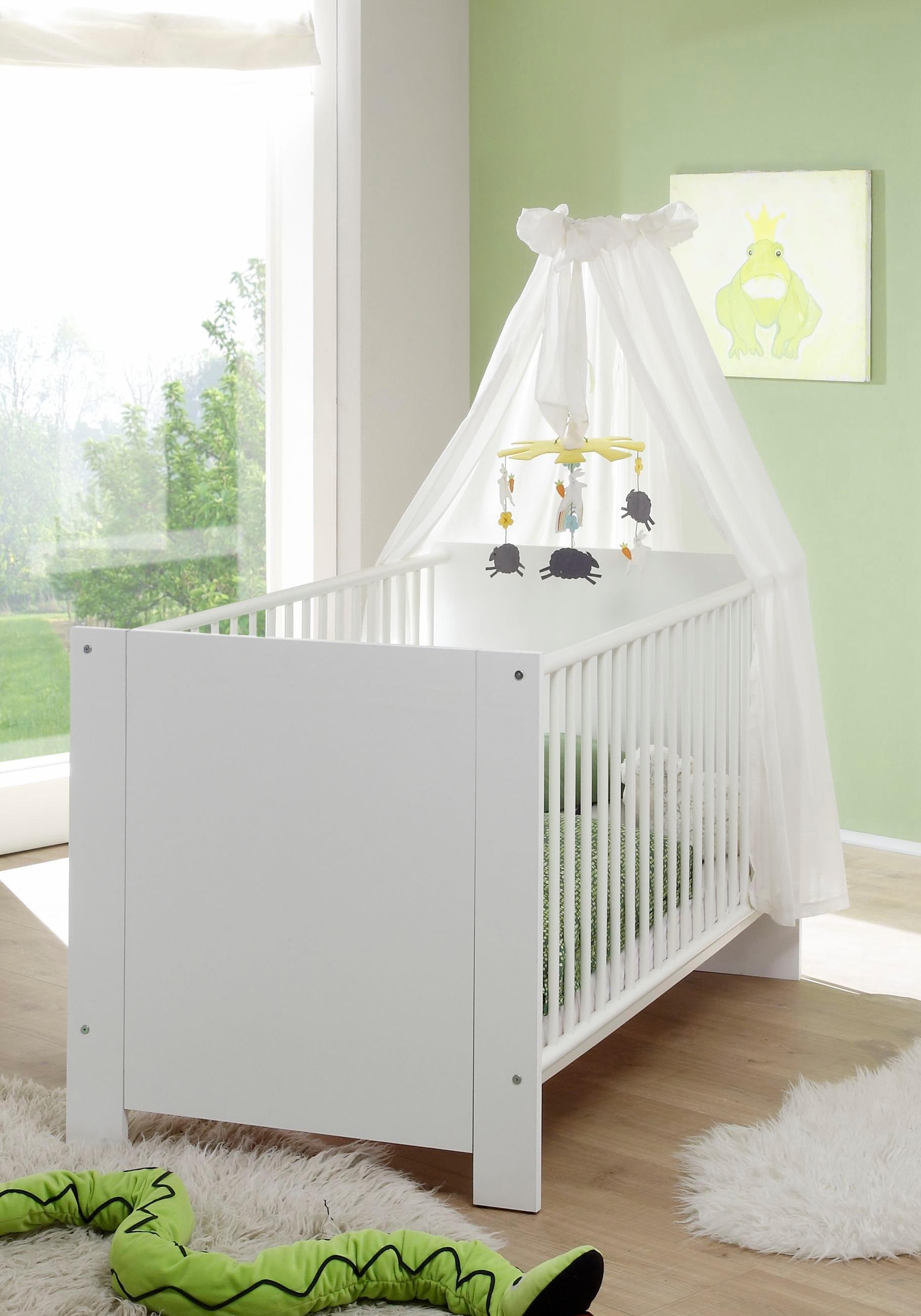 trendteam Babyzimmer-Komplettset »Olivia, Deal für begrenzte Zeit!«, (Set, 3 tlg., Bett, Wickelkommode, Schrank), Bett + Wickelkommode + 3 trg. Schrank