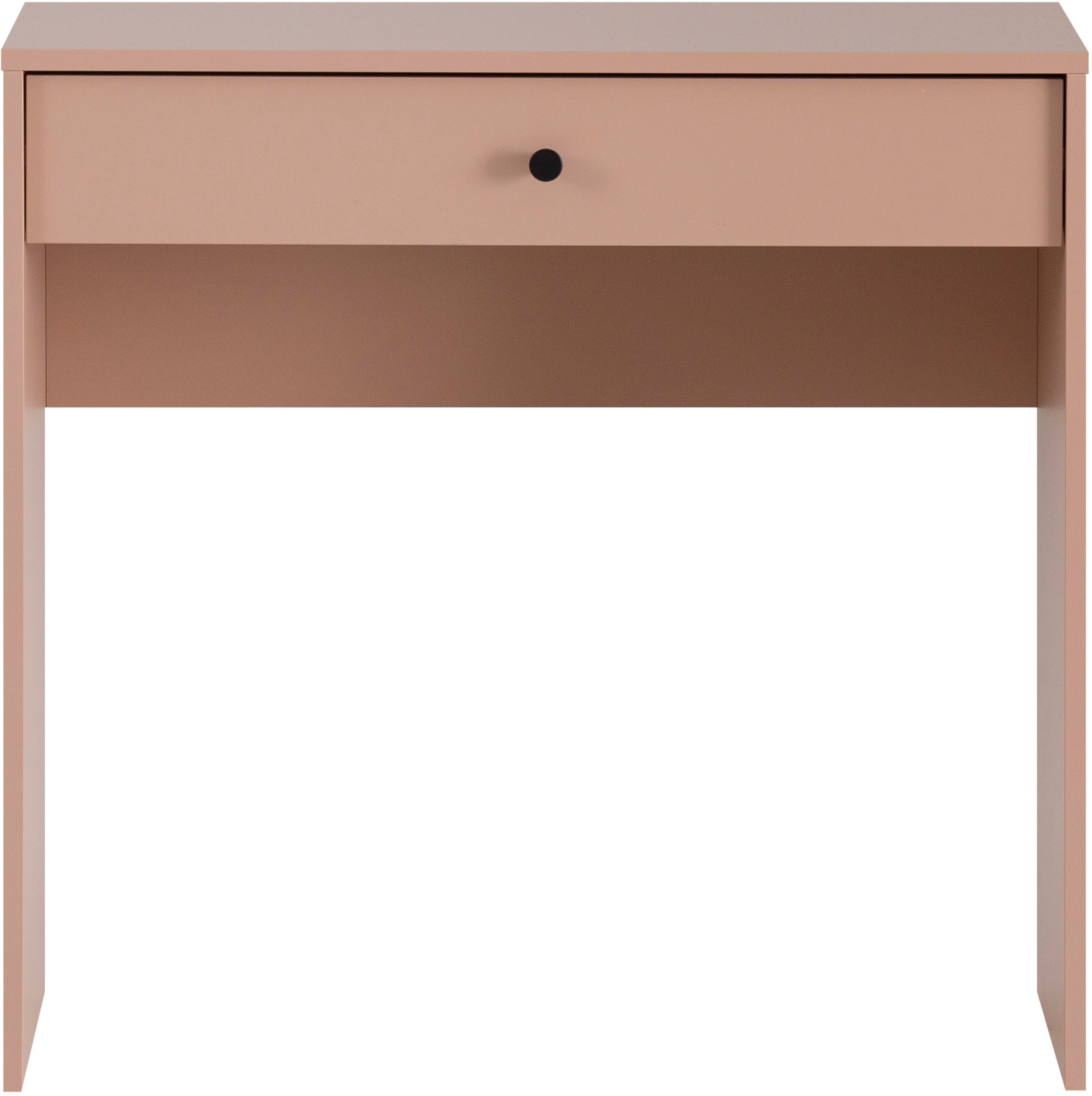 Image of Schildmeyer Schminktisch "Smash, Breite 80 cm, Laptoptisch, Konsolentisch" Schublade mit Teilauszug und hochwertigen Metallbeschlägen