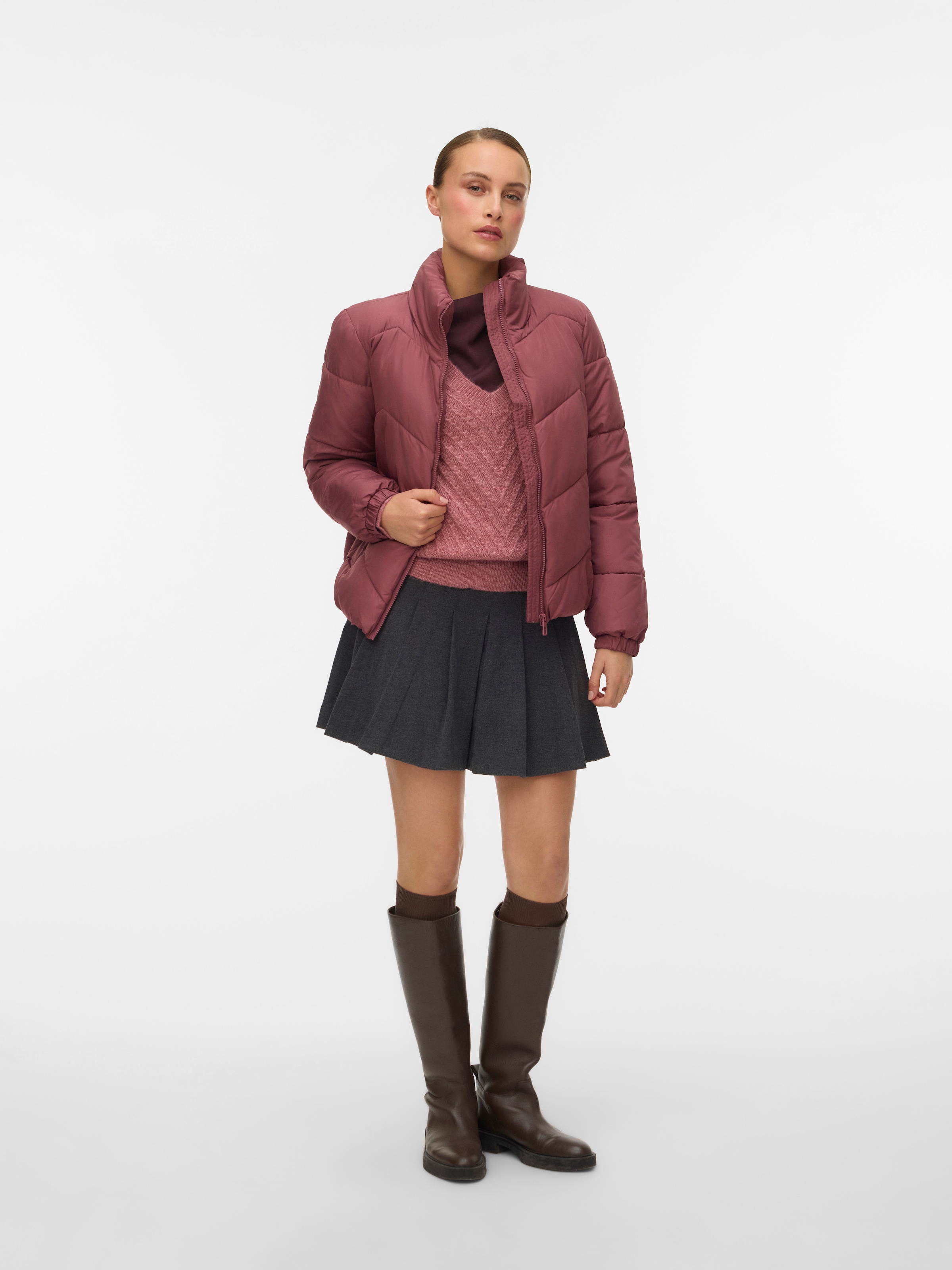 Vero Moda Steppjacke »VMLIGARIO SHORT JACKET BOO« ohne Kapuze