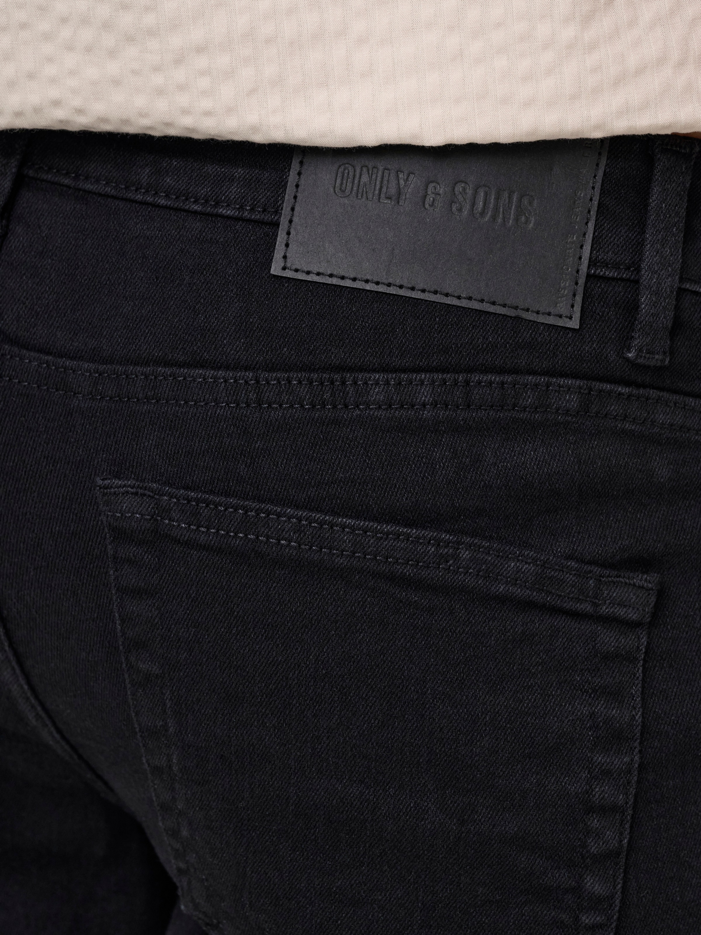 ONLY & SONS Shorts »ONSPLY BLKD 9041 PIM DNM SHORTS«