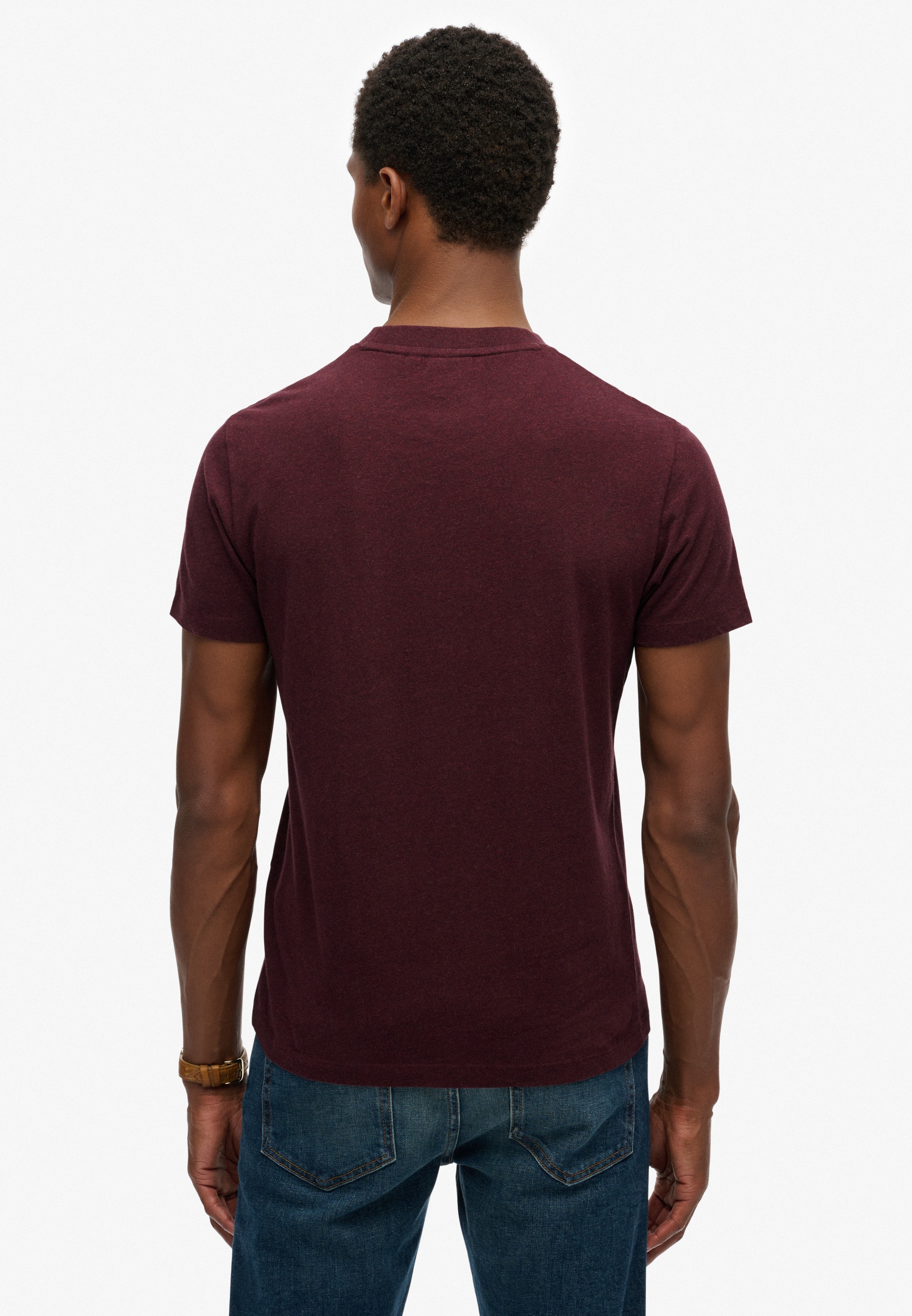 Superdry Shirt à col rond »ESSENTIAL LOGO EMB TEE«