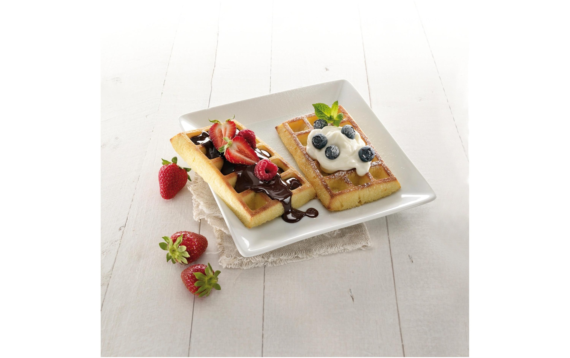 Backform »Lékué Waffel, Silikon, 4 Mulden«