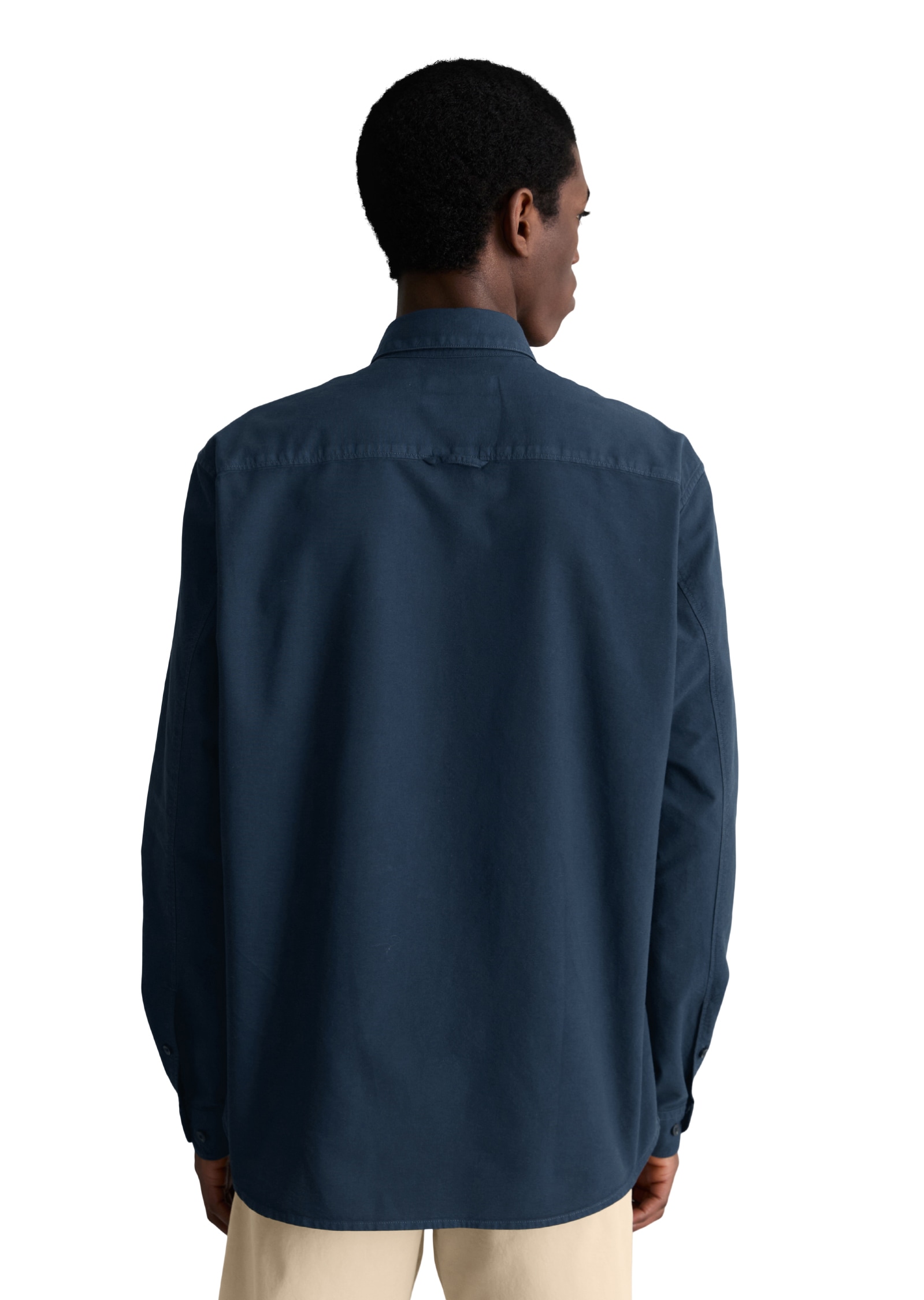 Marc O'Polo DENIM Chemise à manches longues Oxford-Hemd regular fit aus reiner Bio-Baumwolle