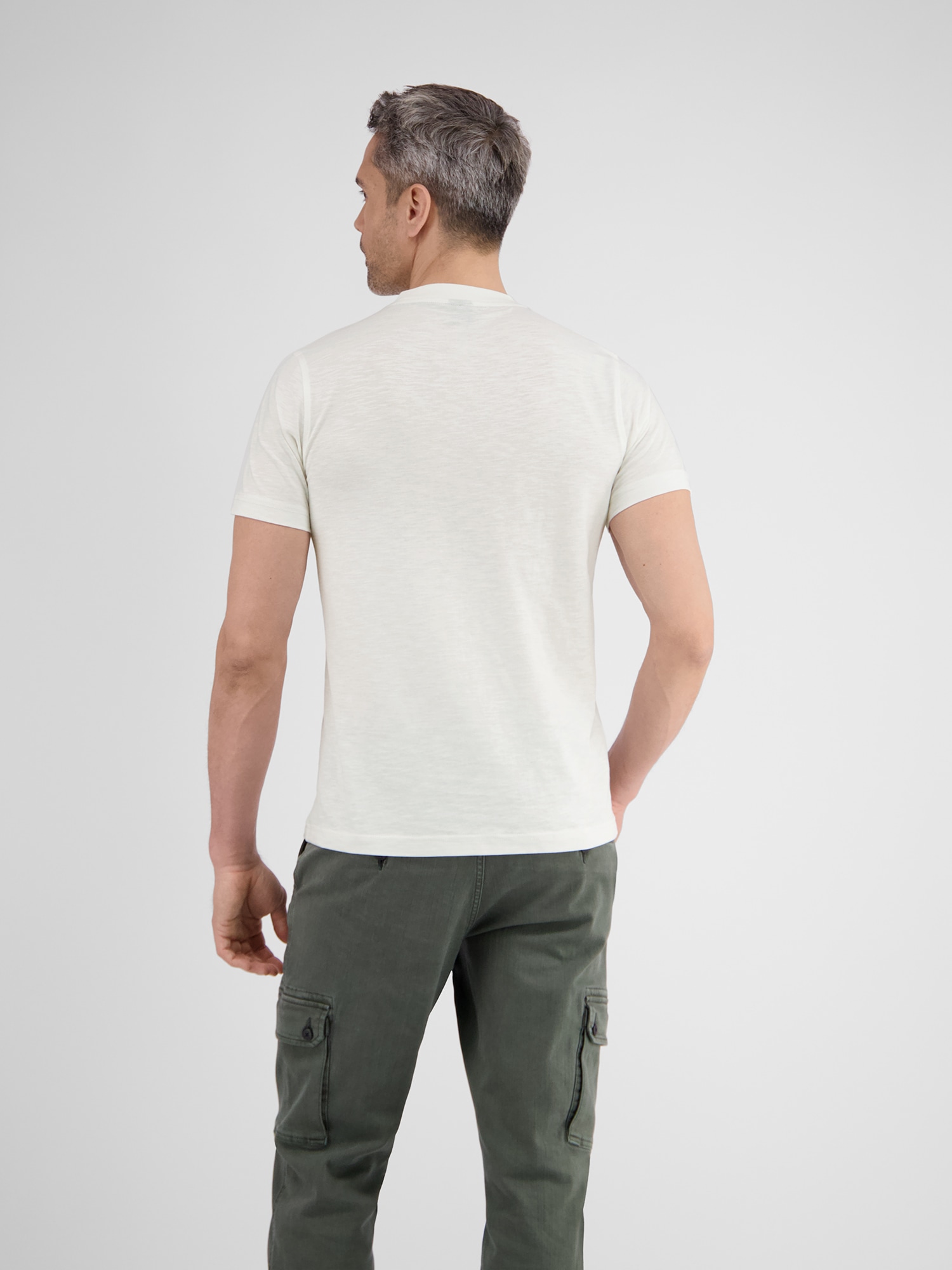 LERROS T-Shirt »LERROS T-Shirt mit Outdoor-Brustprint«
