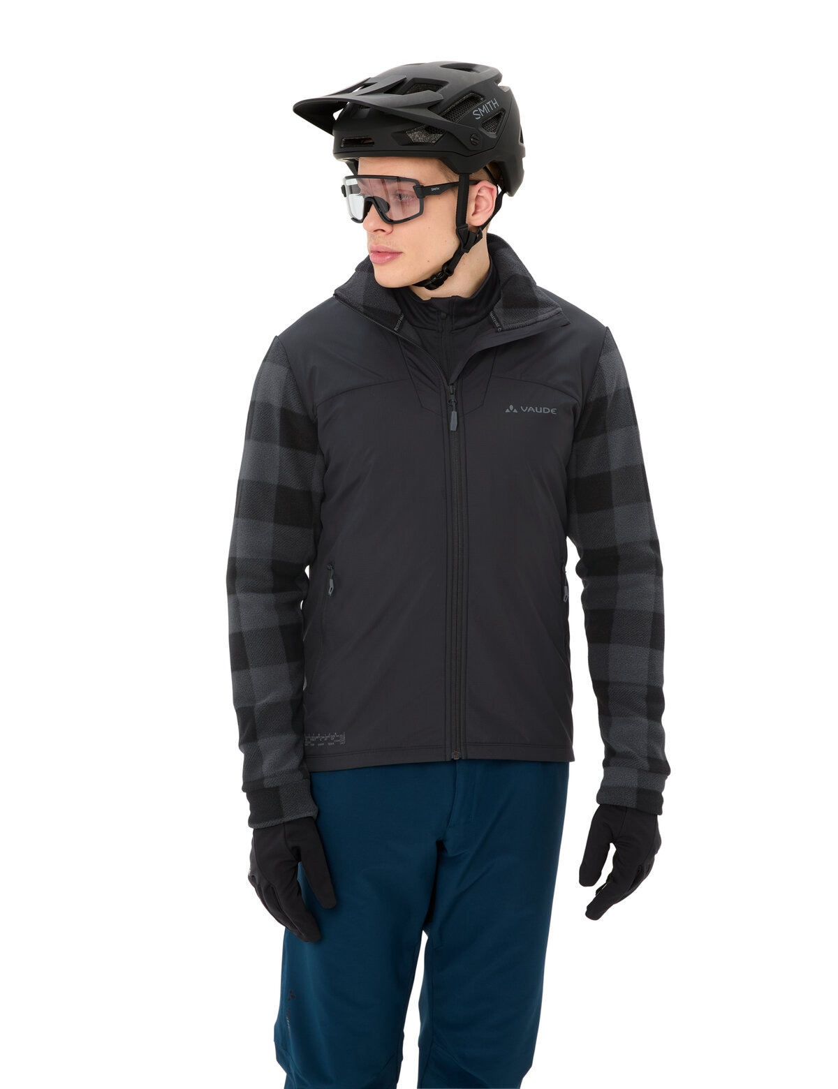 VAUDE Veste de vélo »MEN'S MINAKI MID JACKET II« für sportliche Aktivitäten im Radsport, aus wärmendem Fleecematerial