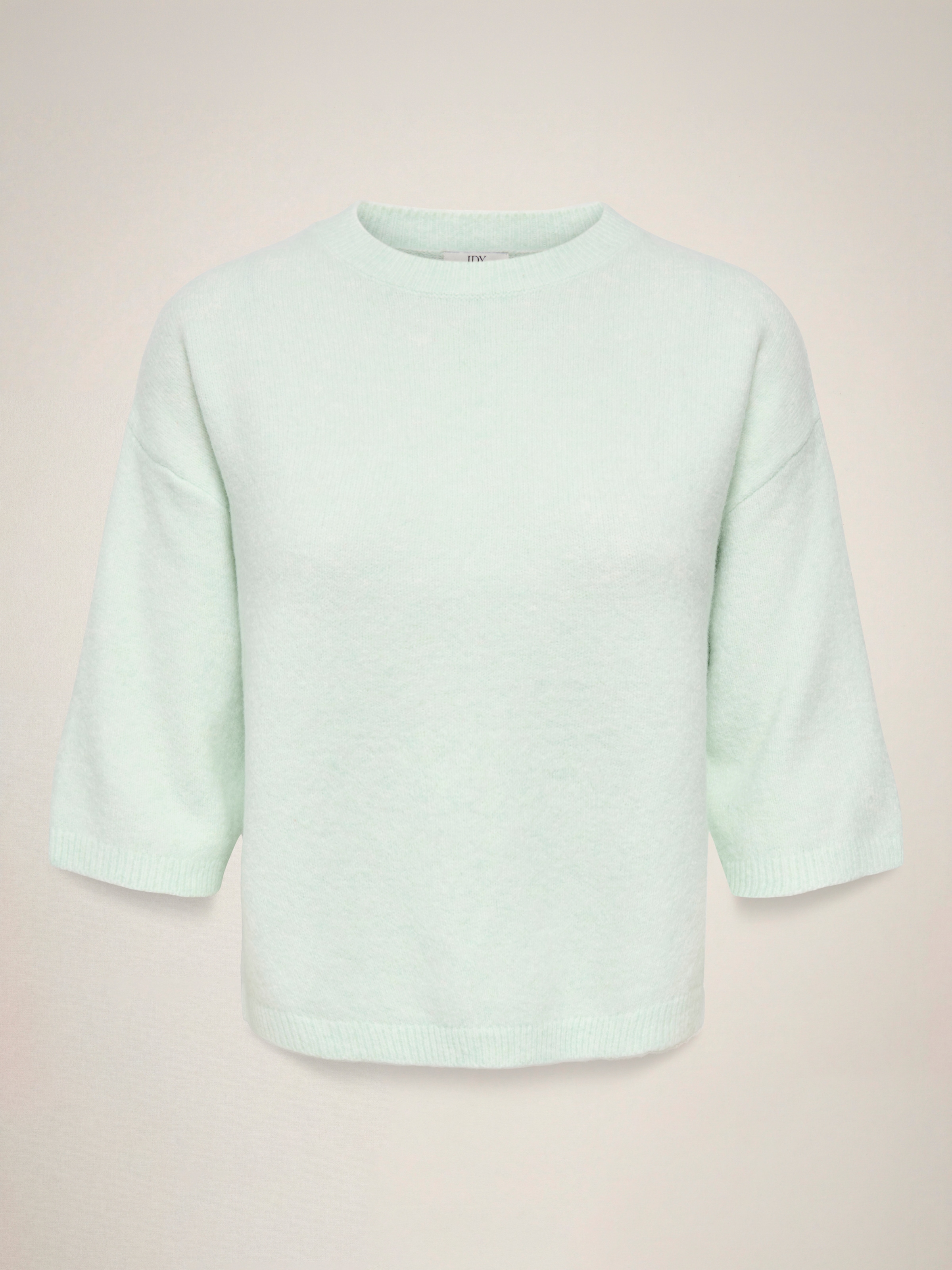 JDY Strickpullover »JDYCHLOE LIFE 3/4 ON PULLOVER KNT NOOS« Materialmix, knit fit