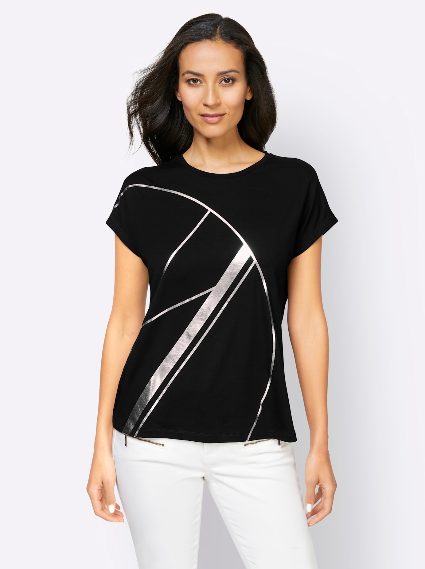 RICK CARDONA by heine Rundhalsshirt "Shirt" 1 Stk.