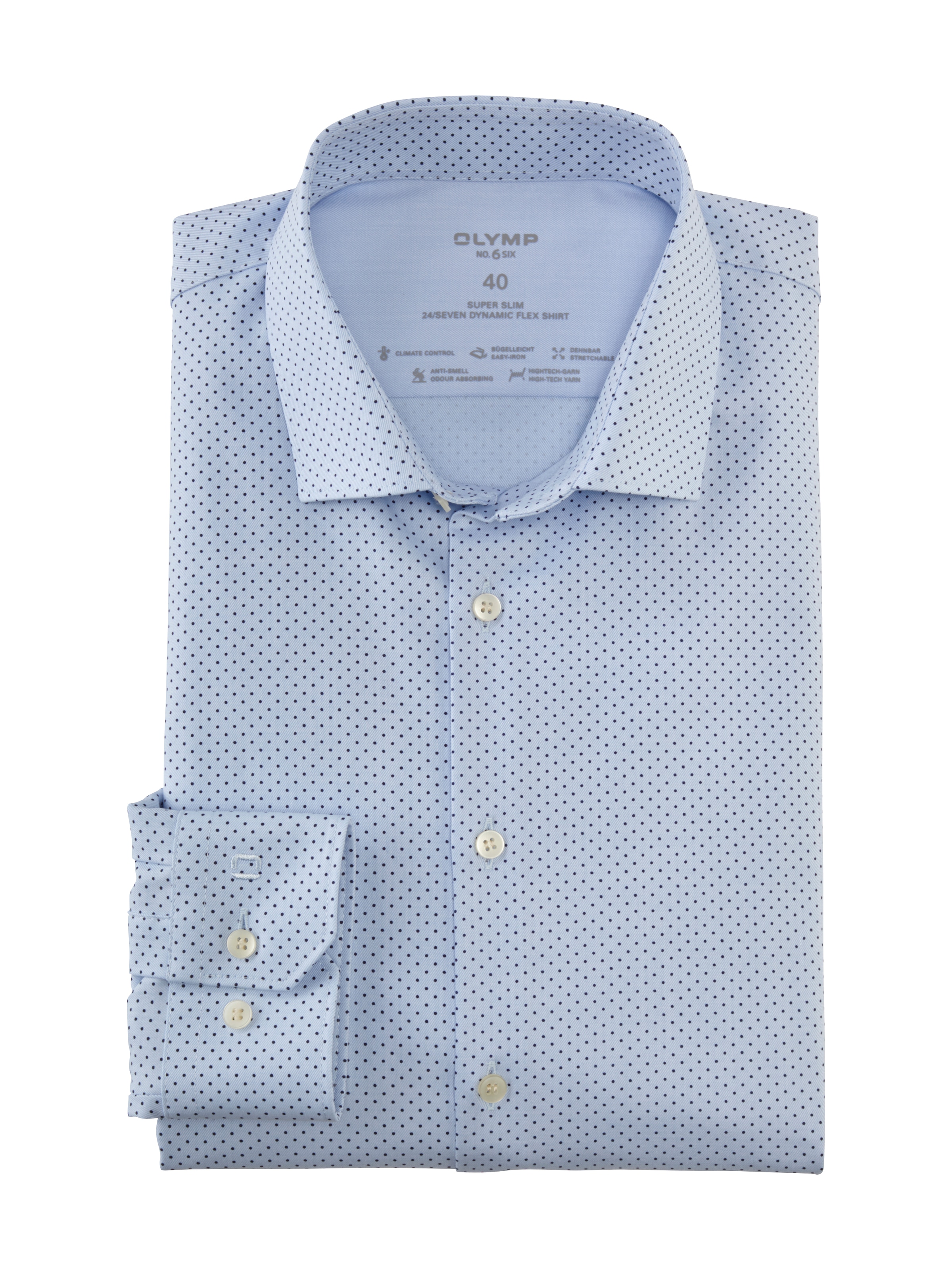 Image of OLYMP Businesshemd "No. Six super slim" mit Minimalprint